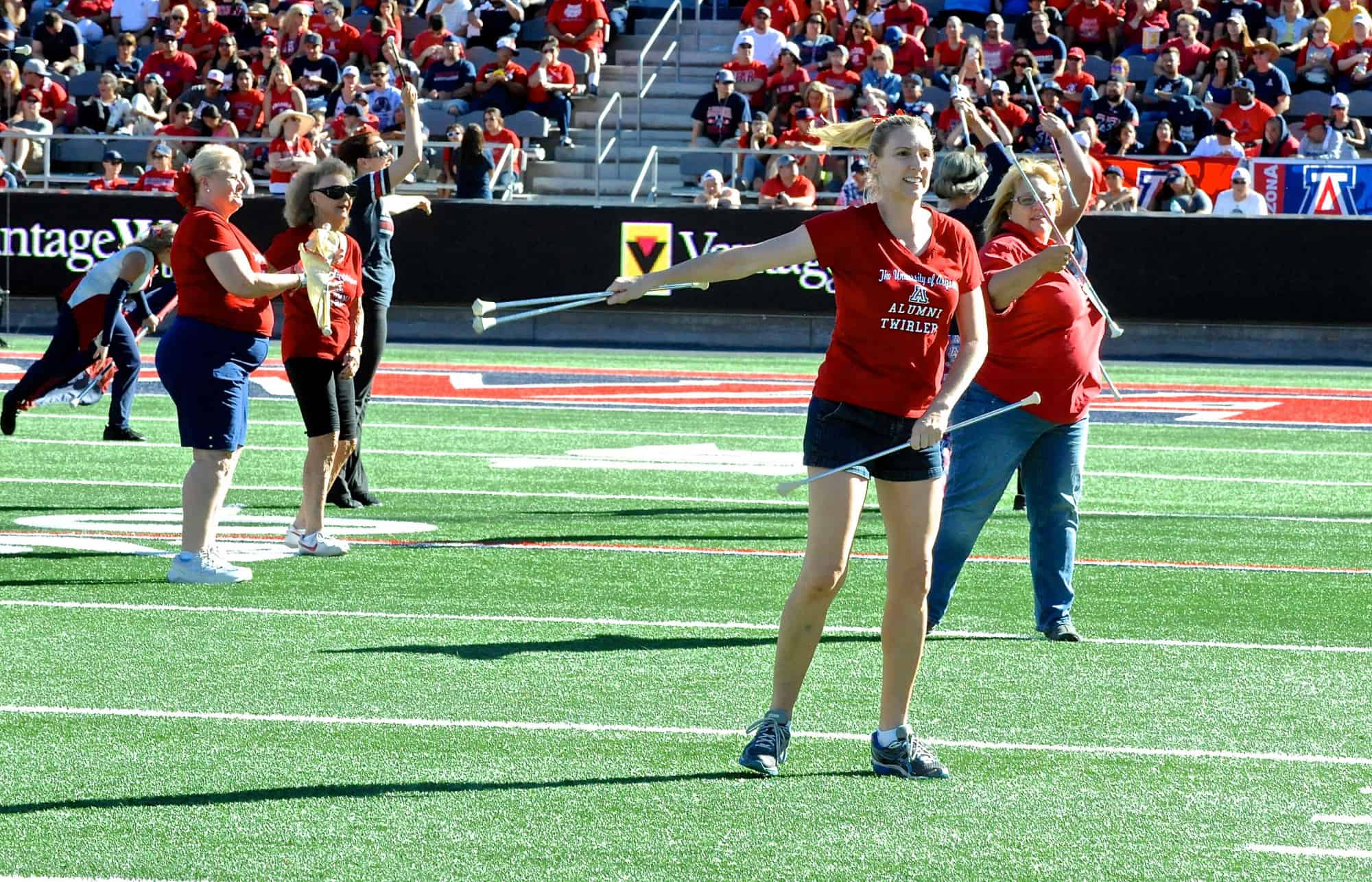 WSU vs. UA Halftime