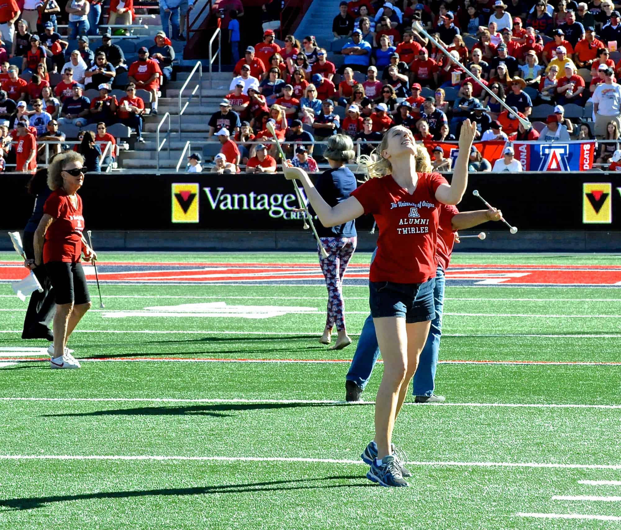 WSU vs. UA Halftime