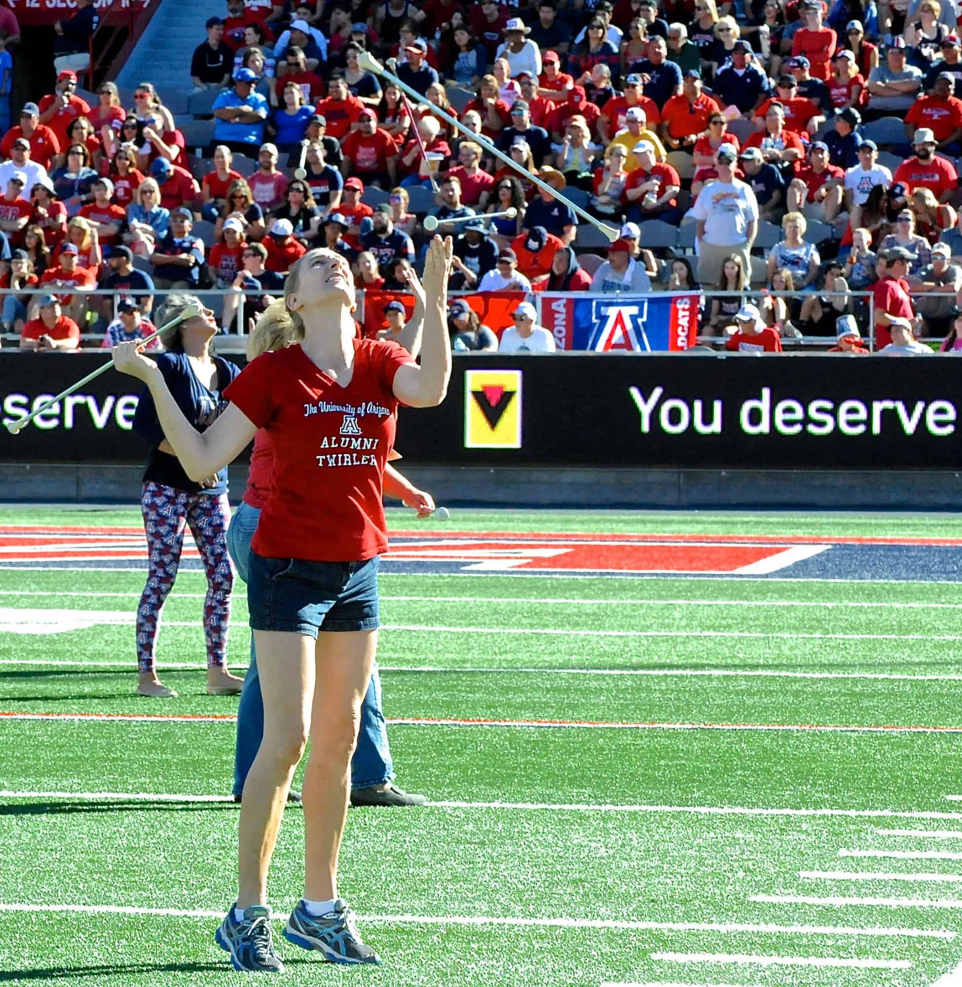WSU vs. UA Halftime