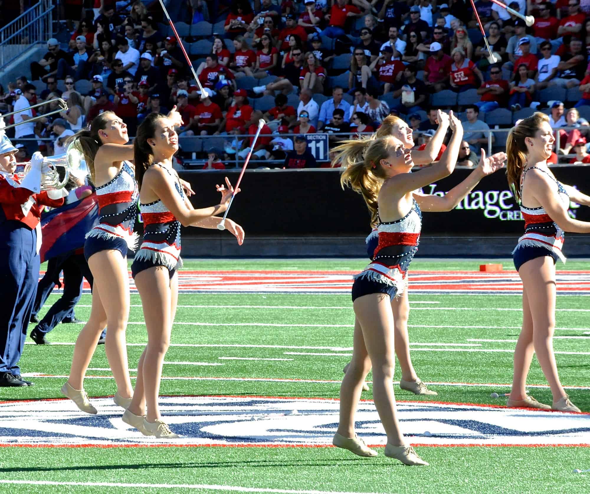 WSU vs. UA Halftime