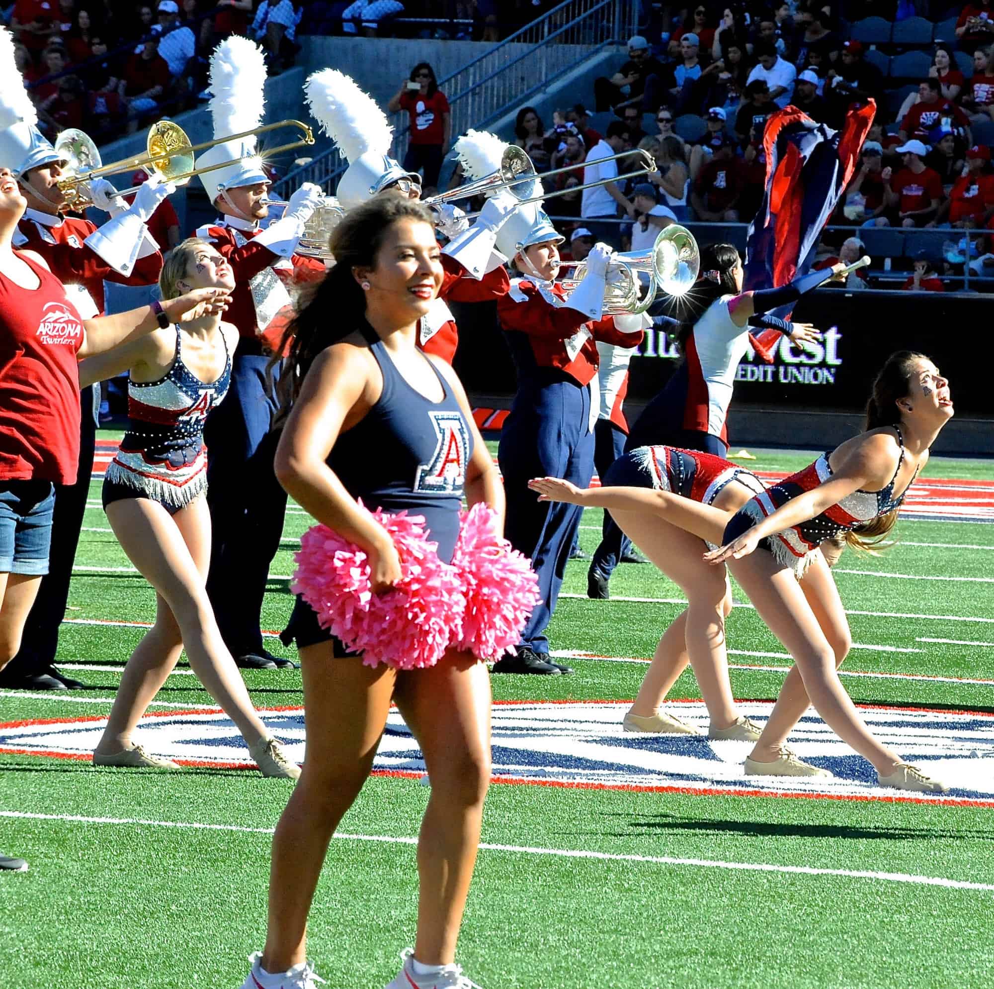 WSU vs. UA Halftime