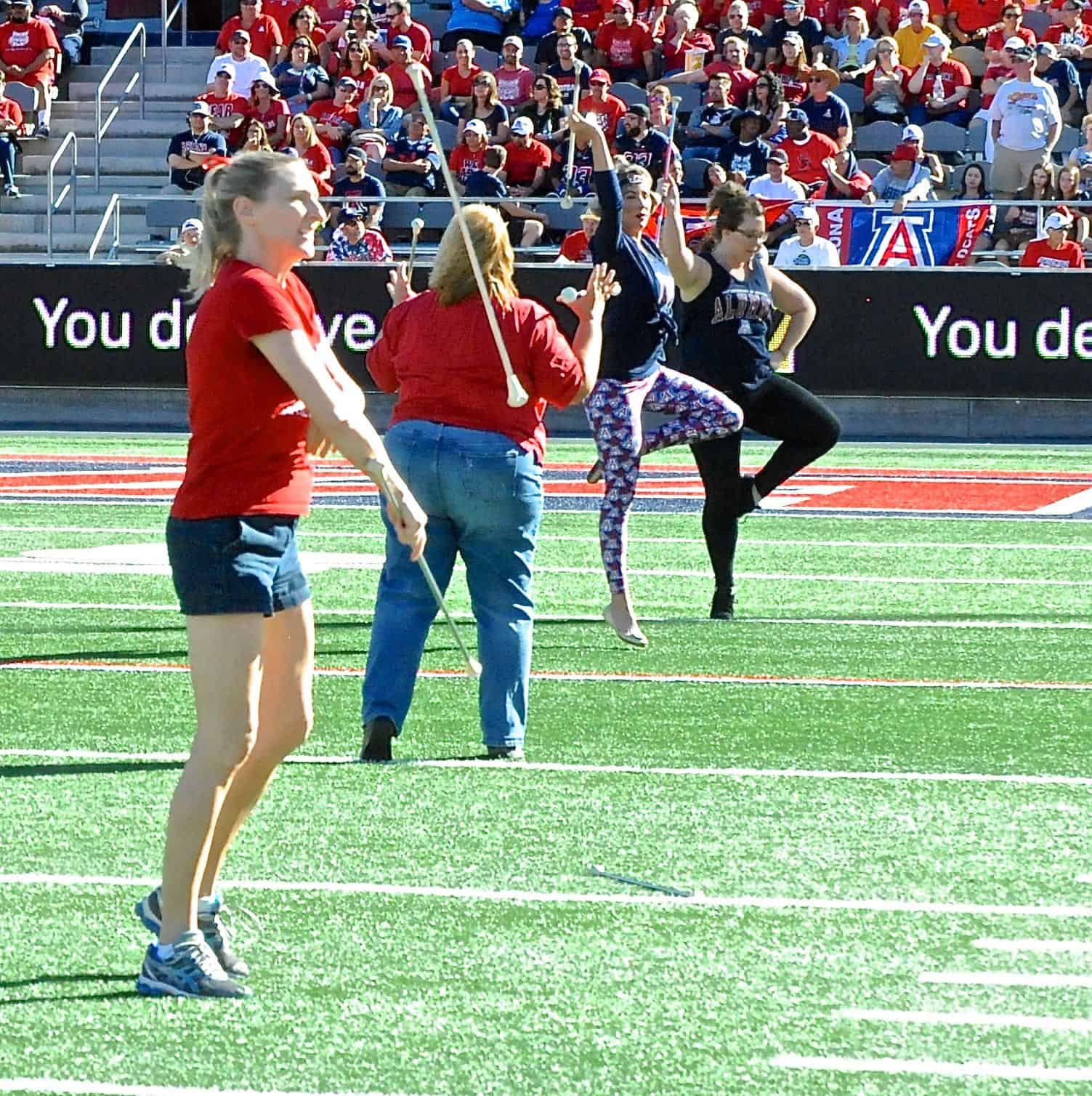 WSU vs. UA Halftime