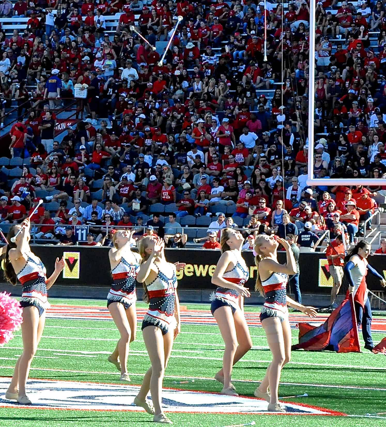 WSU vs. UA Halftime