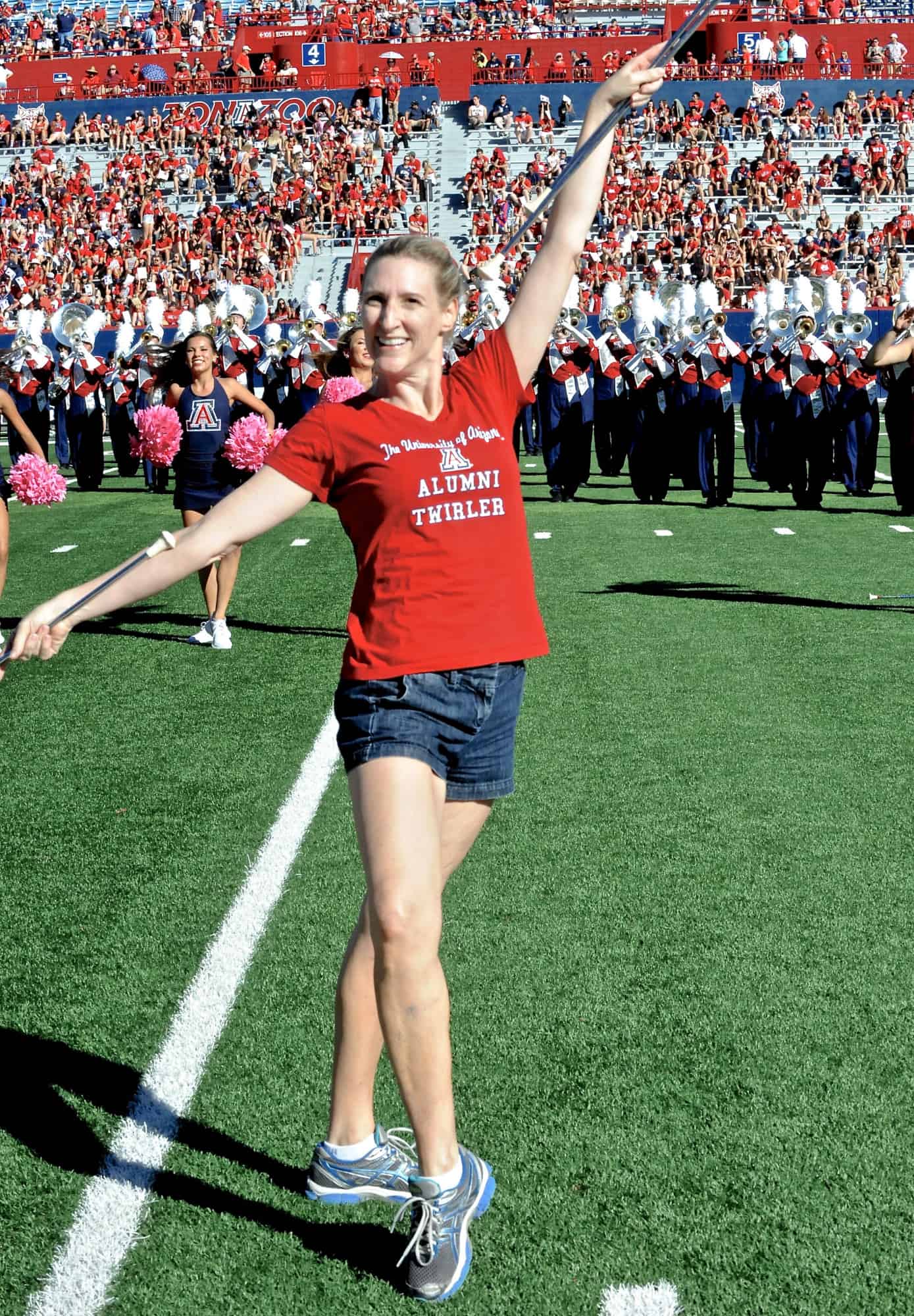 WSU vs. UA Halftime
