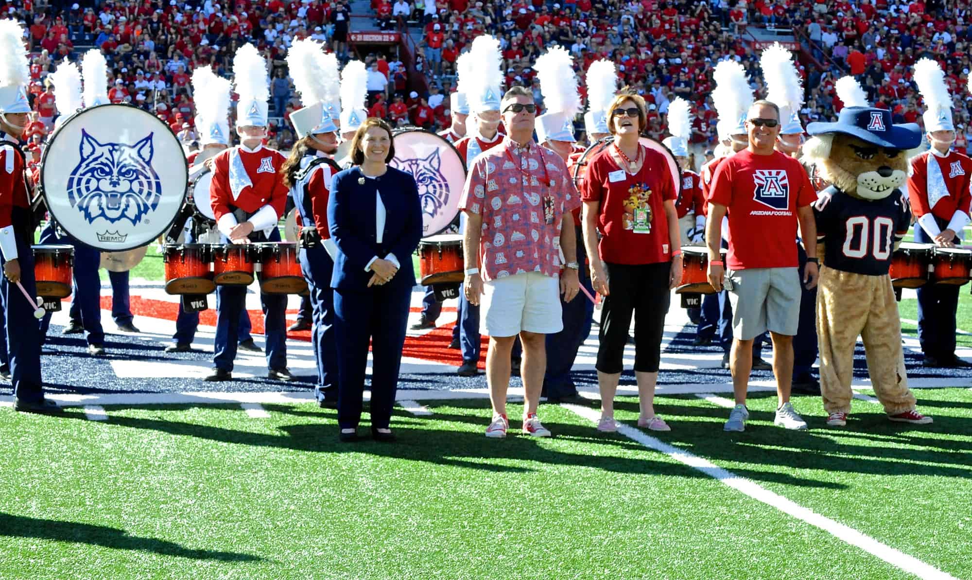 WSU vs. UA Halftime