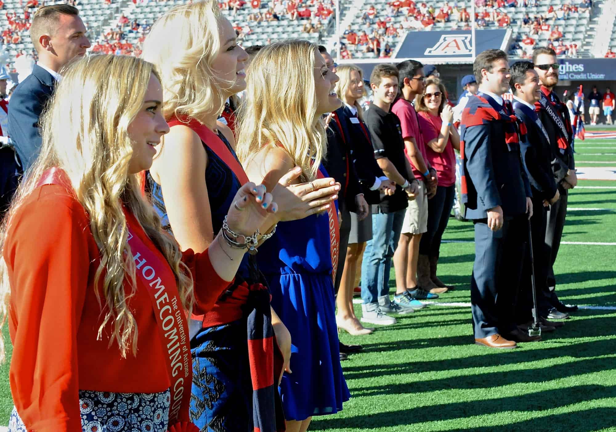 WSU vs. UA Halftime