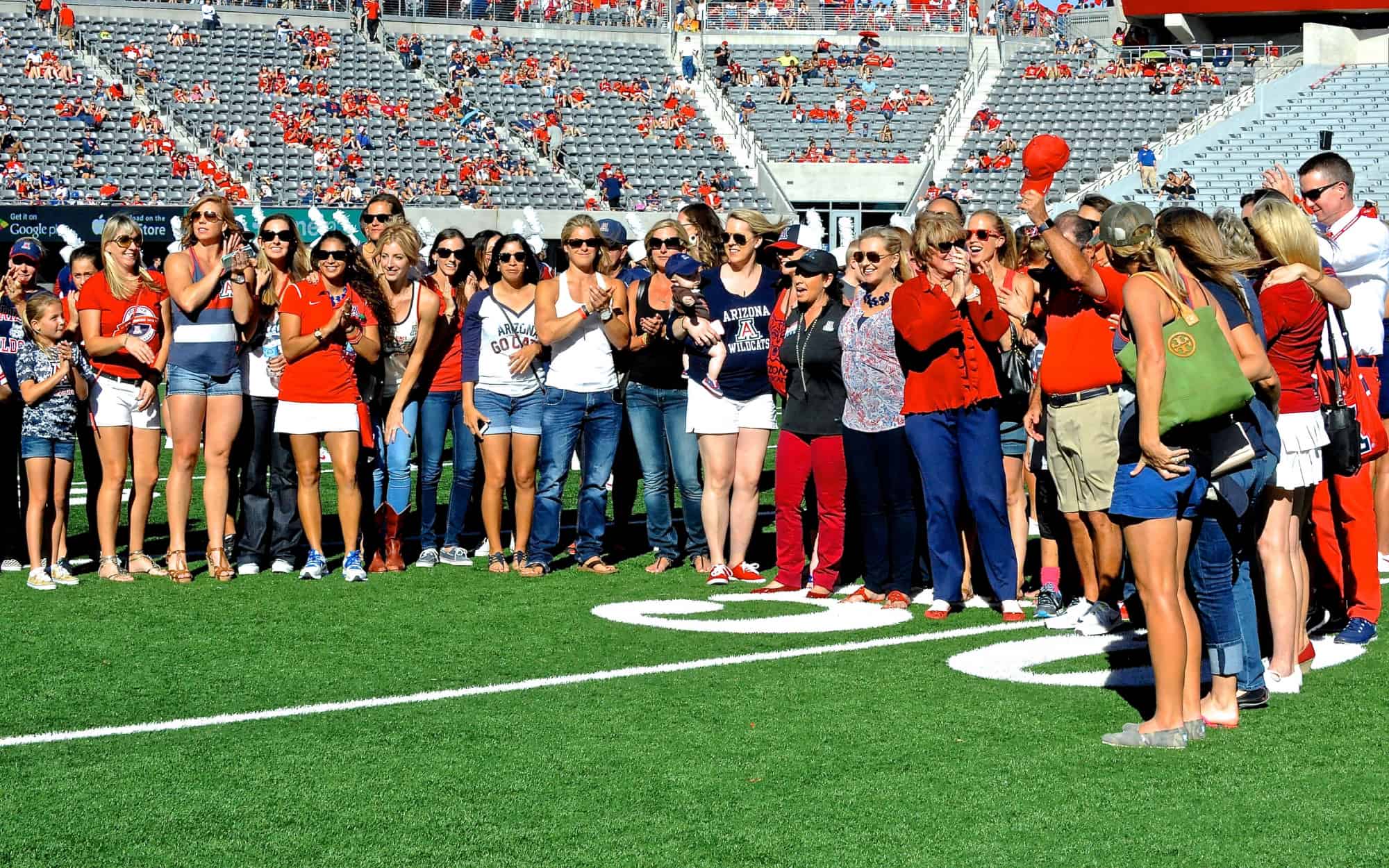 WSU vs. UA Halftime