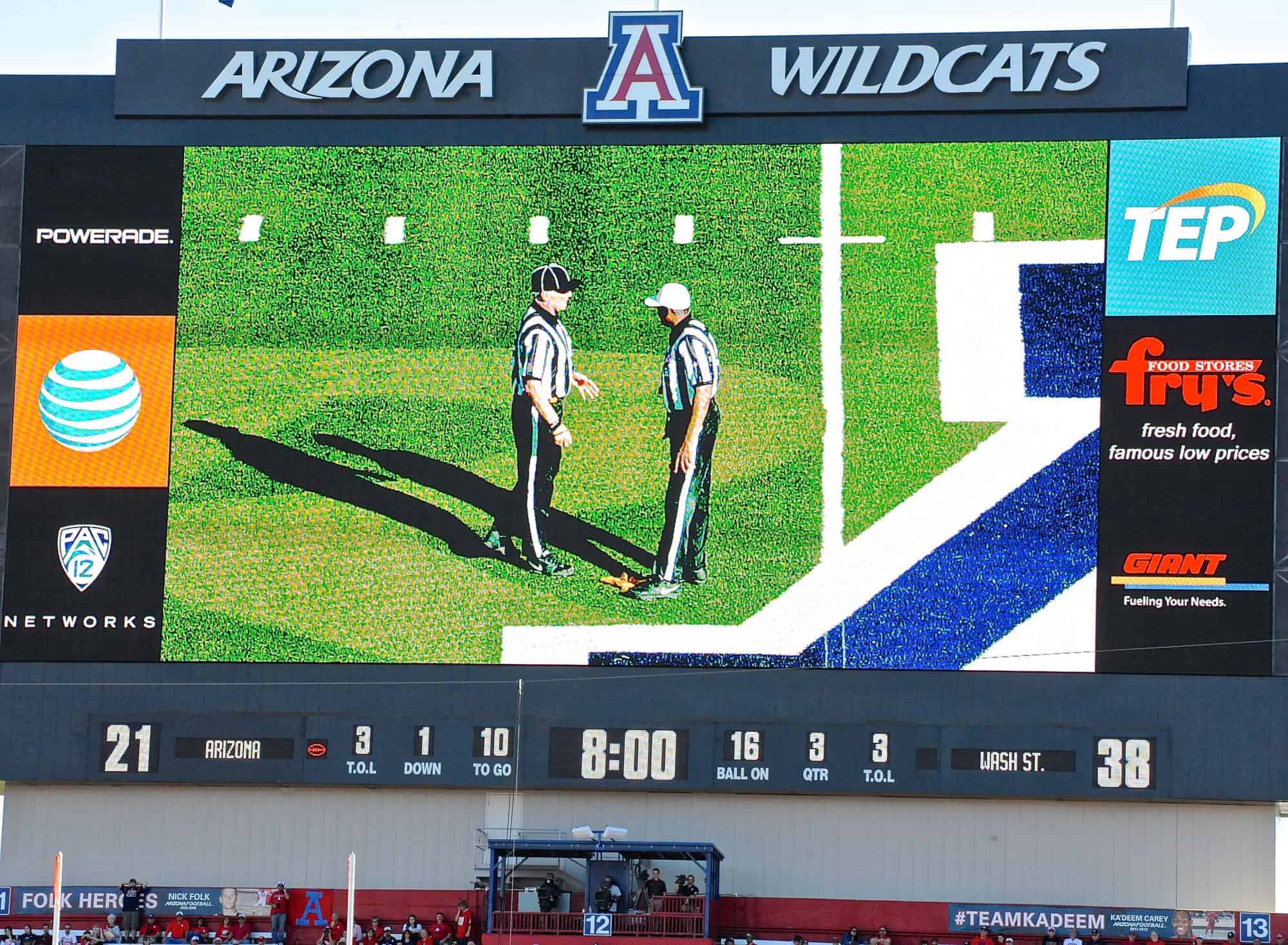 WSU vs. AZ Second Half