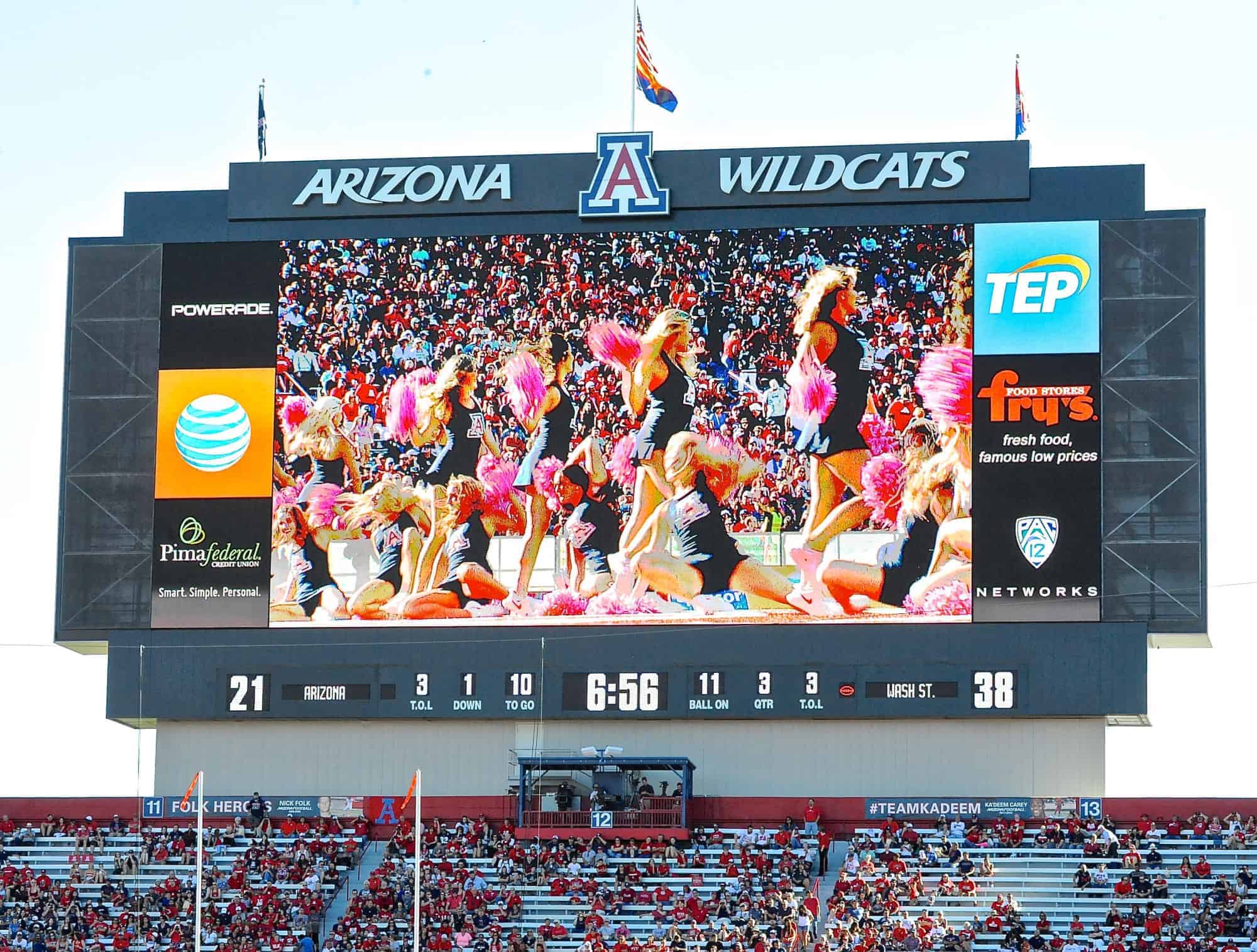 WSU vs. AZ Second Half