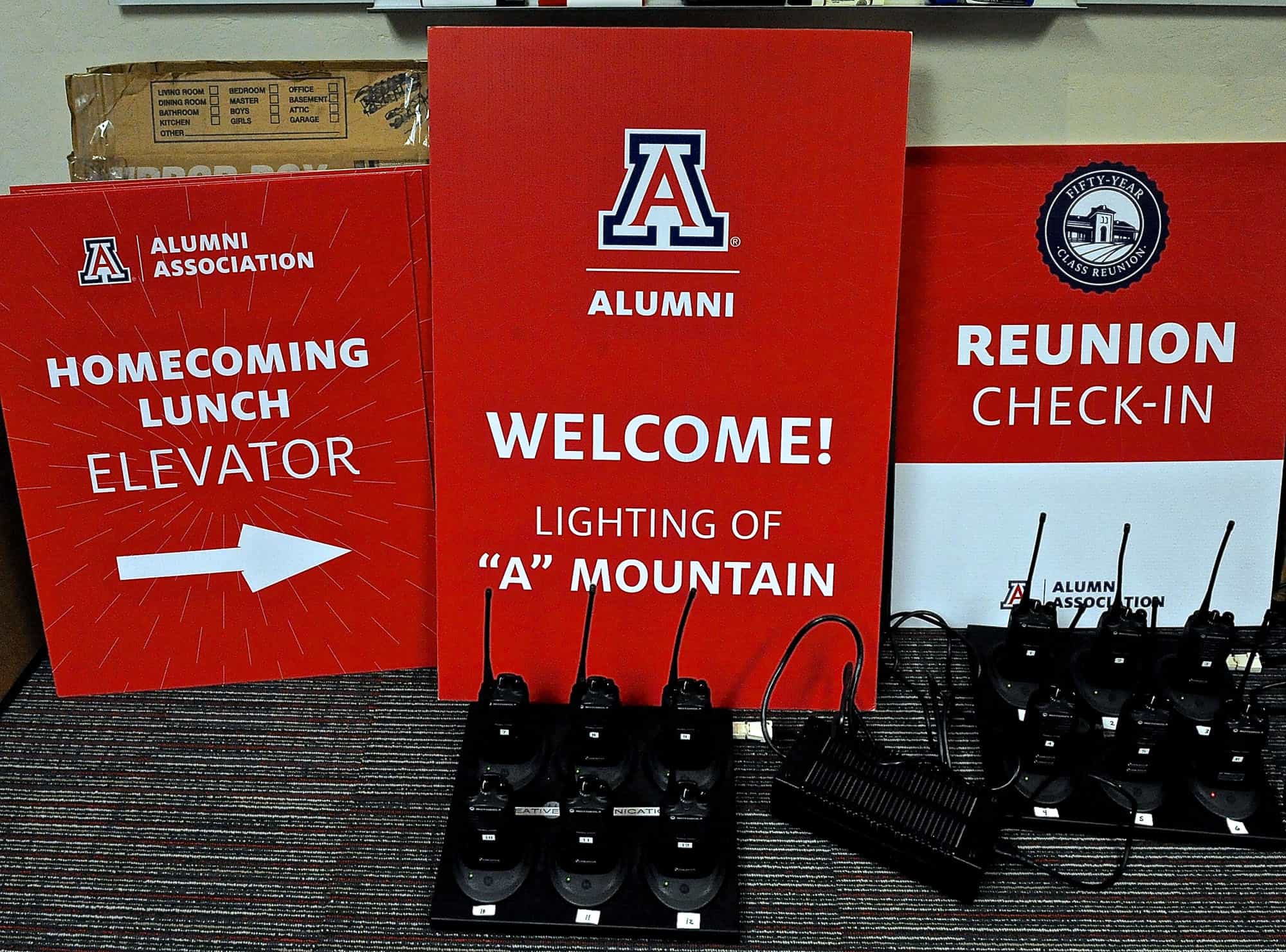 Alumni Association Homecoming Prep