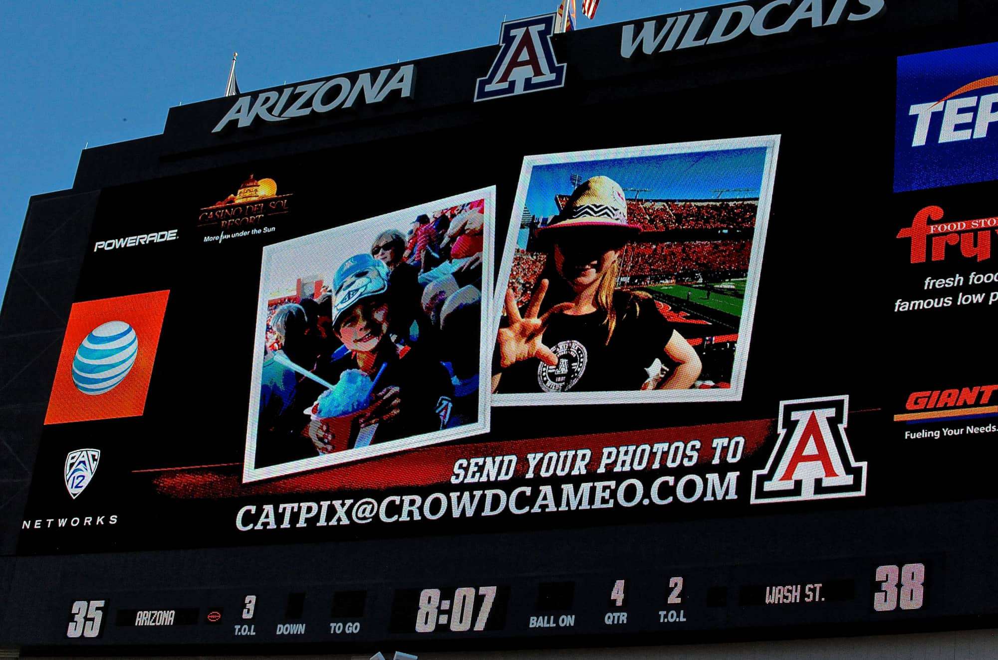 WSU vs. AZ Second Half