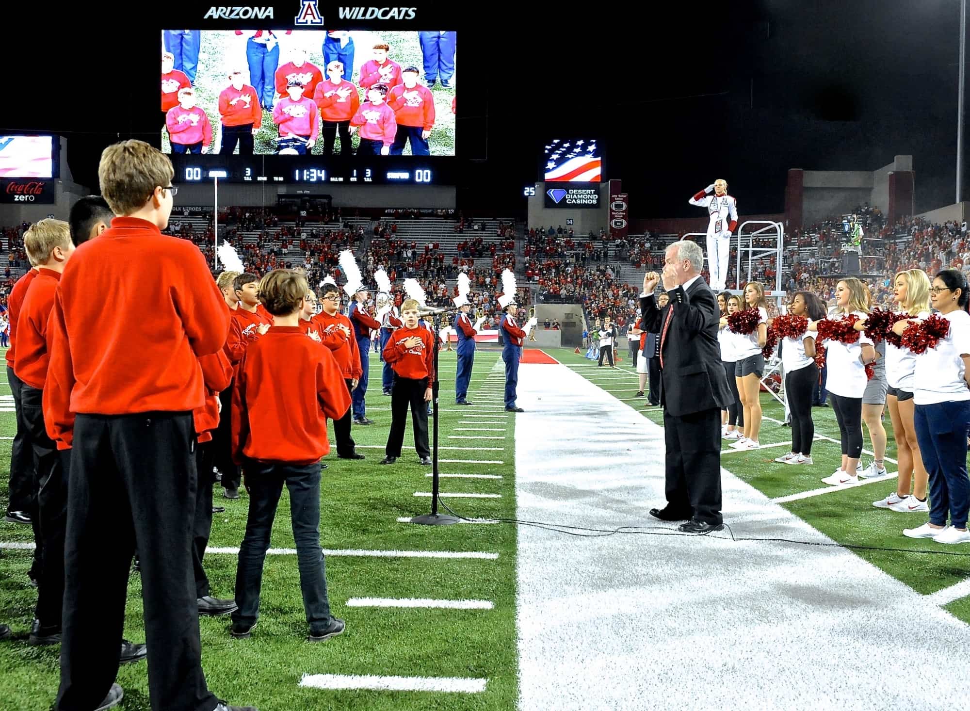 UA v Stanford Pregame