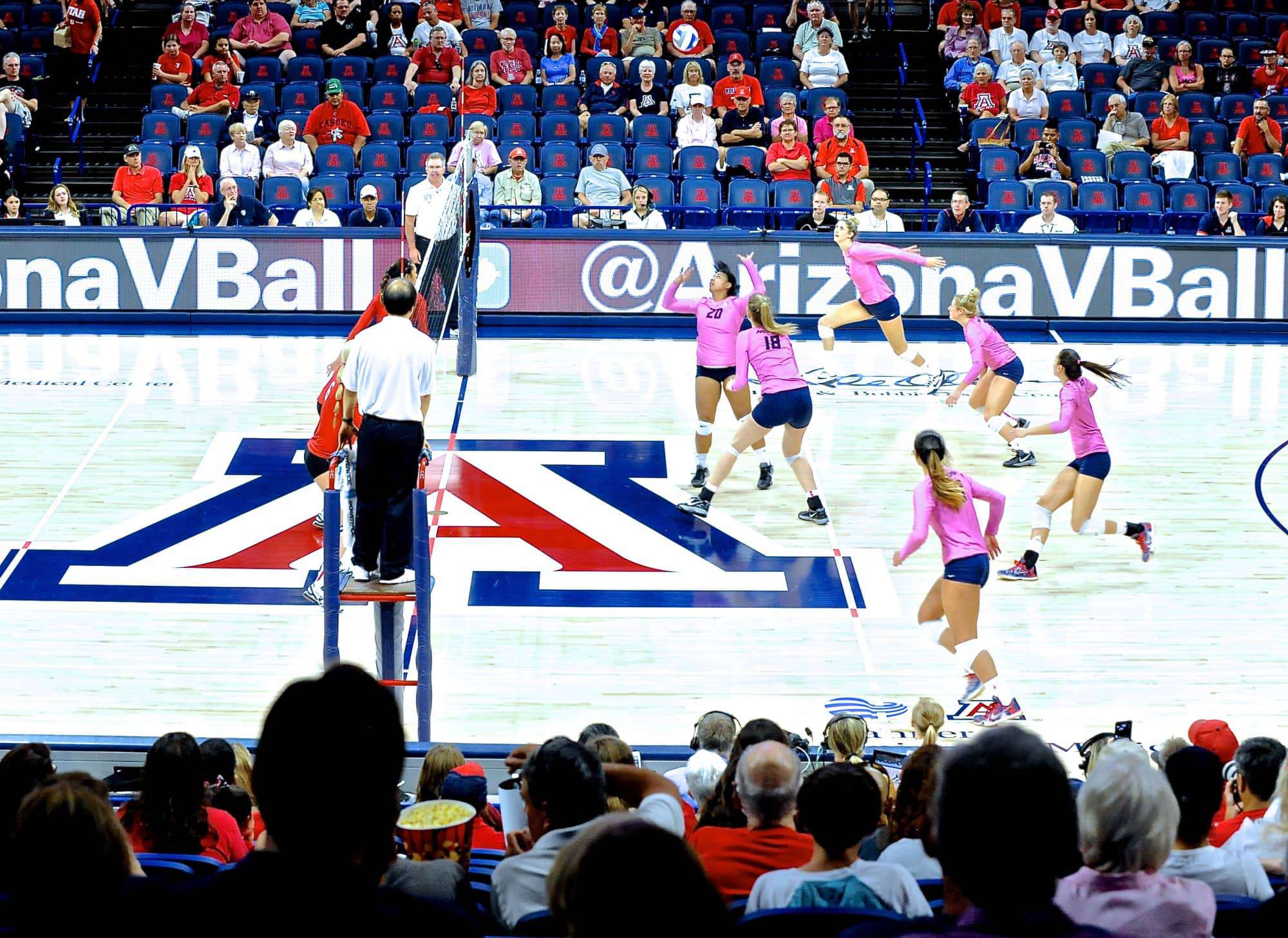 Utah vs. UA – Volleyball