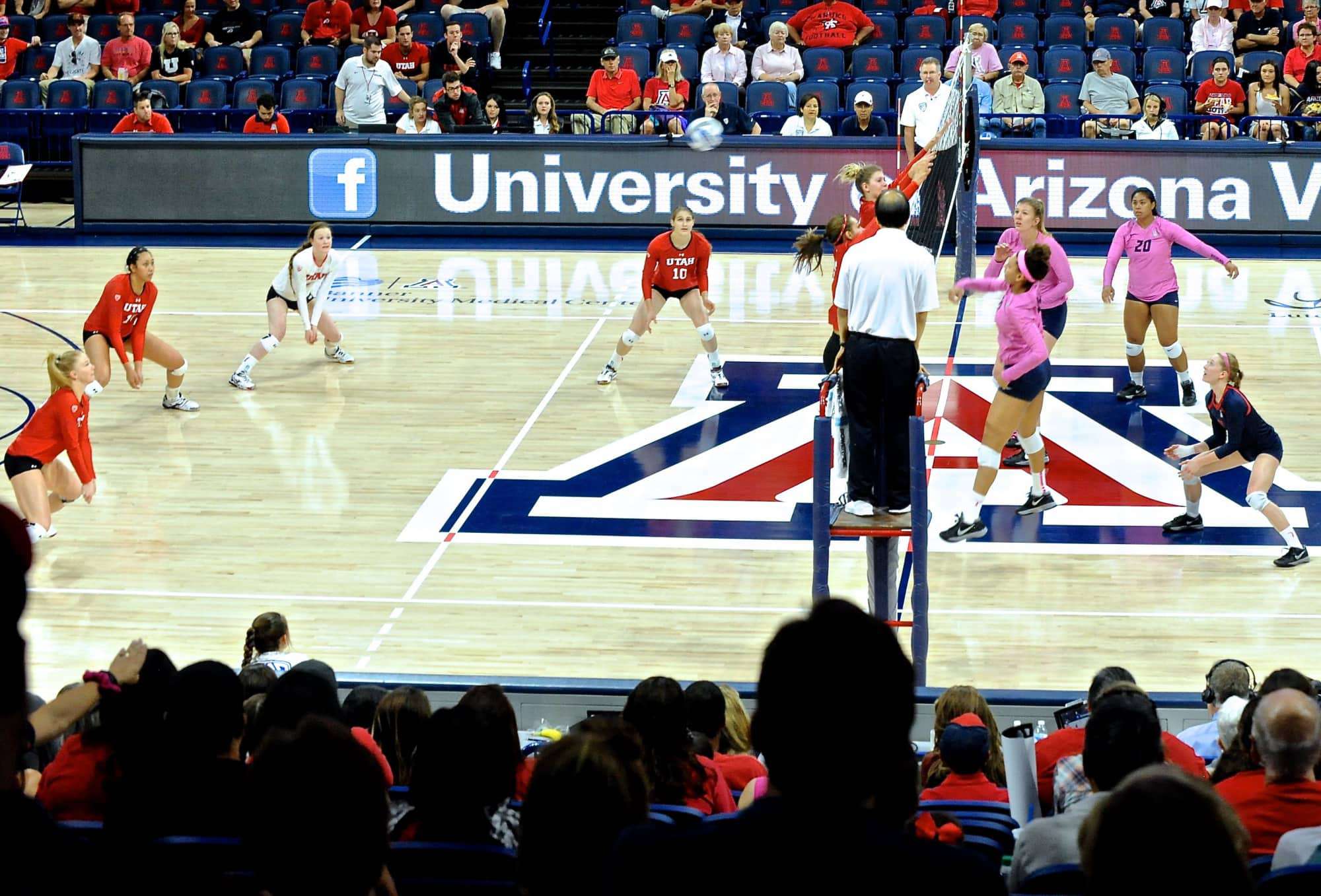 Utah vs. UA – Volleyball