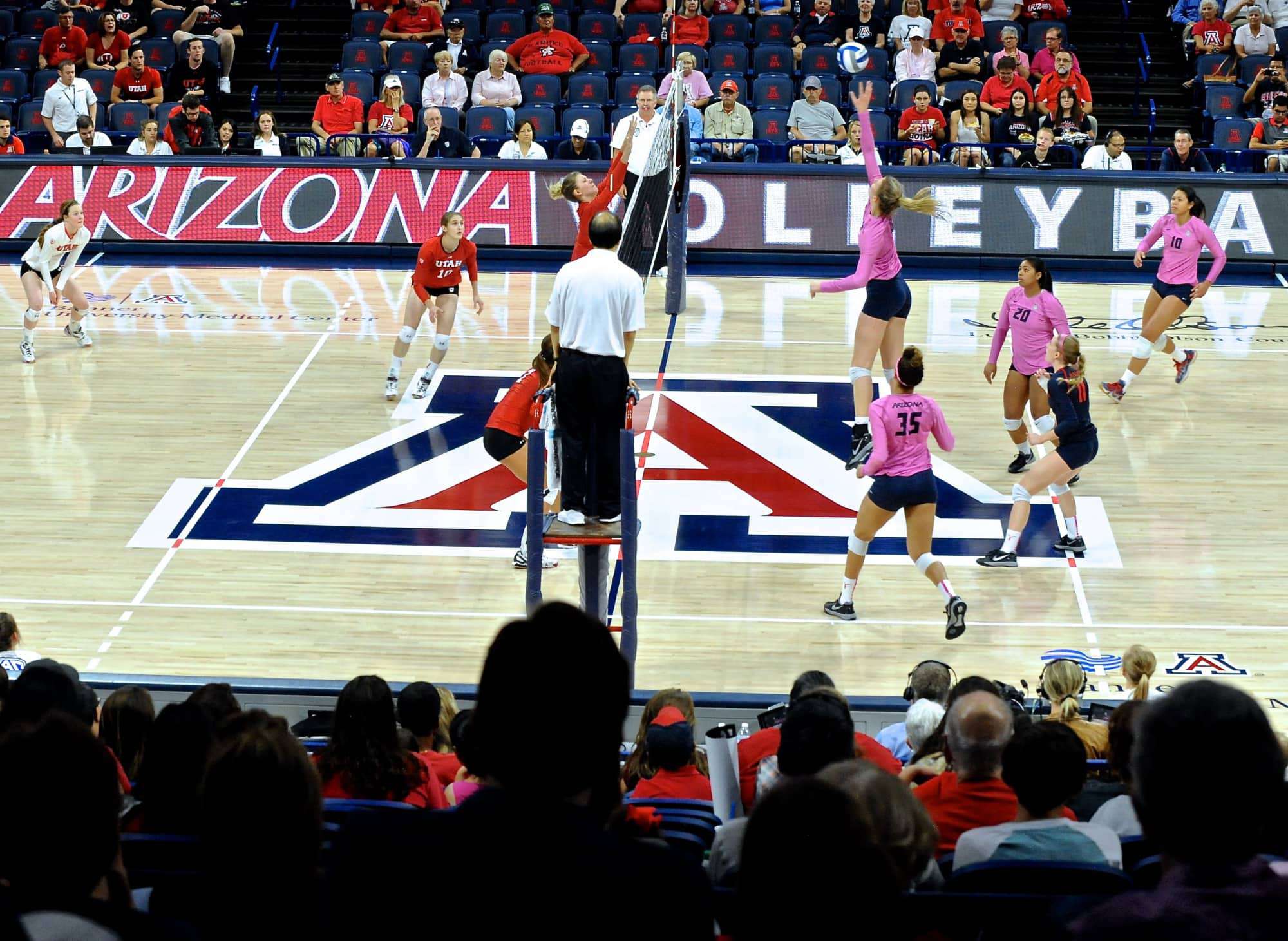 Utah vs. UA – Volleyball