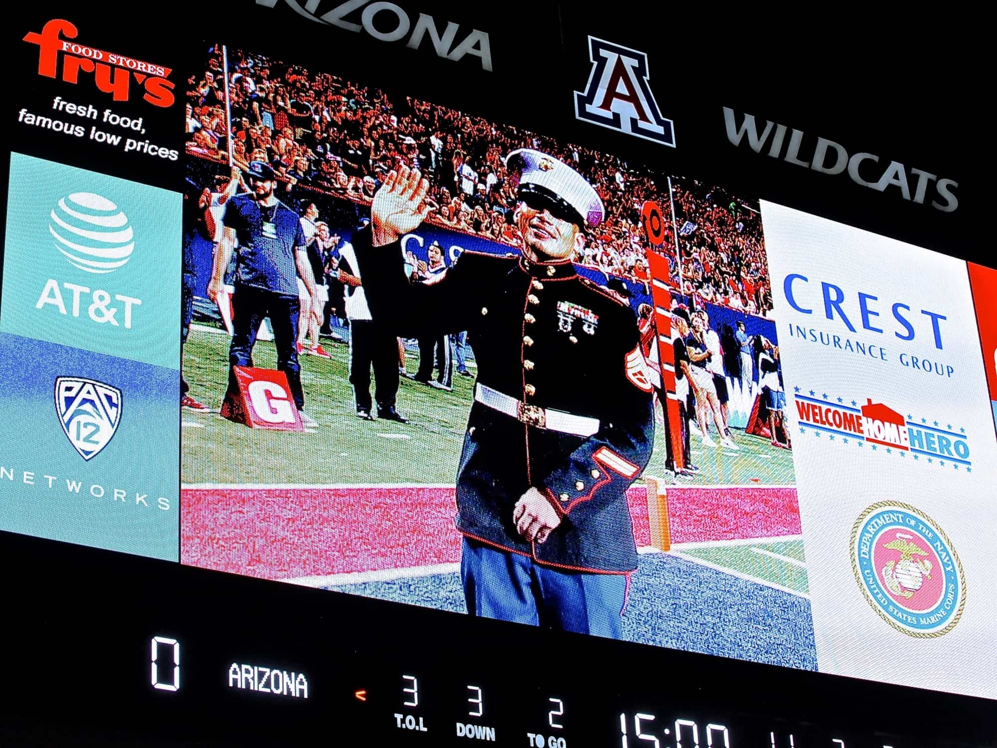 UA v Stanford First Half