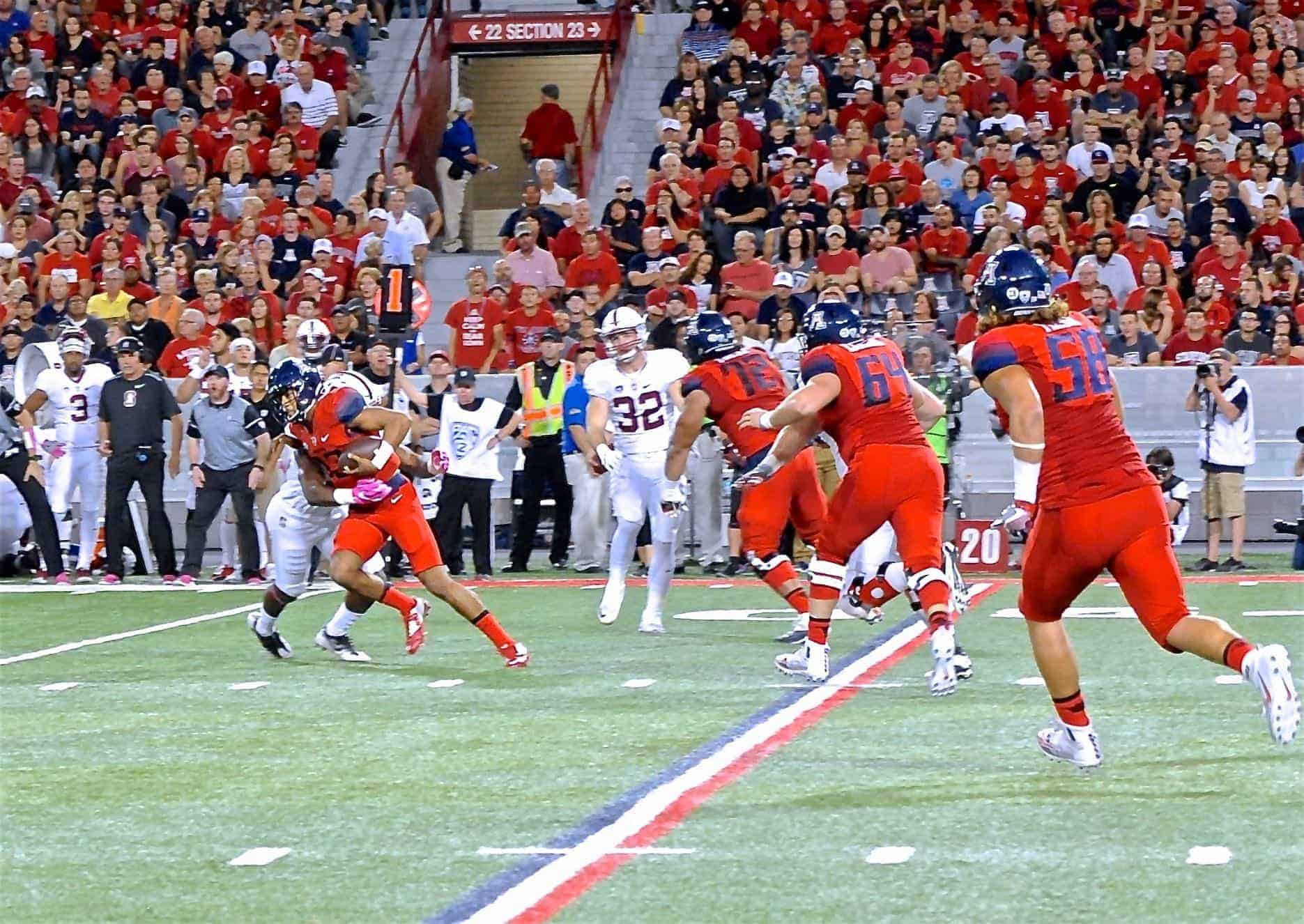 UA v Stanford First Half