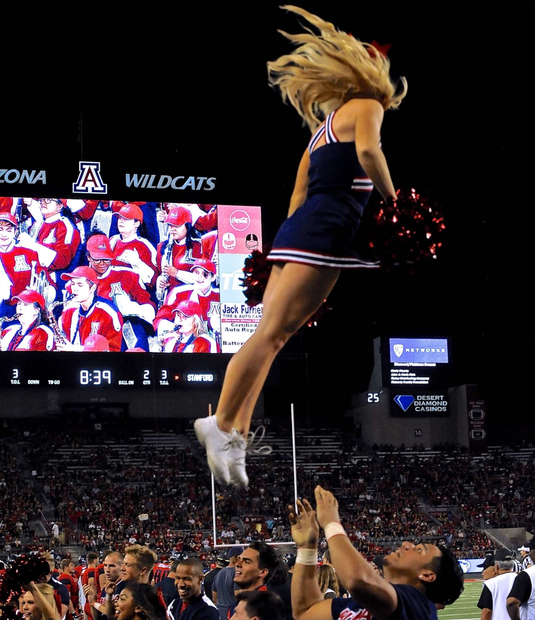 UA v Stanford First Half