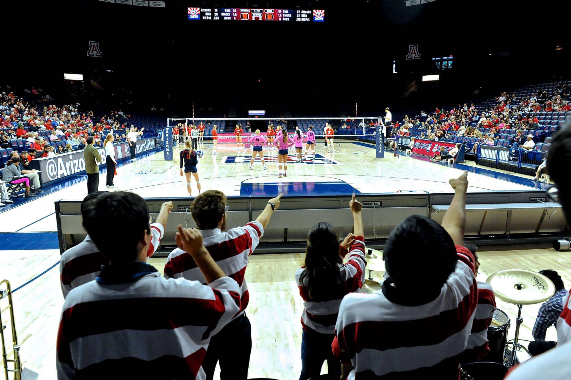 Utah vs. UA – Volleyball
