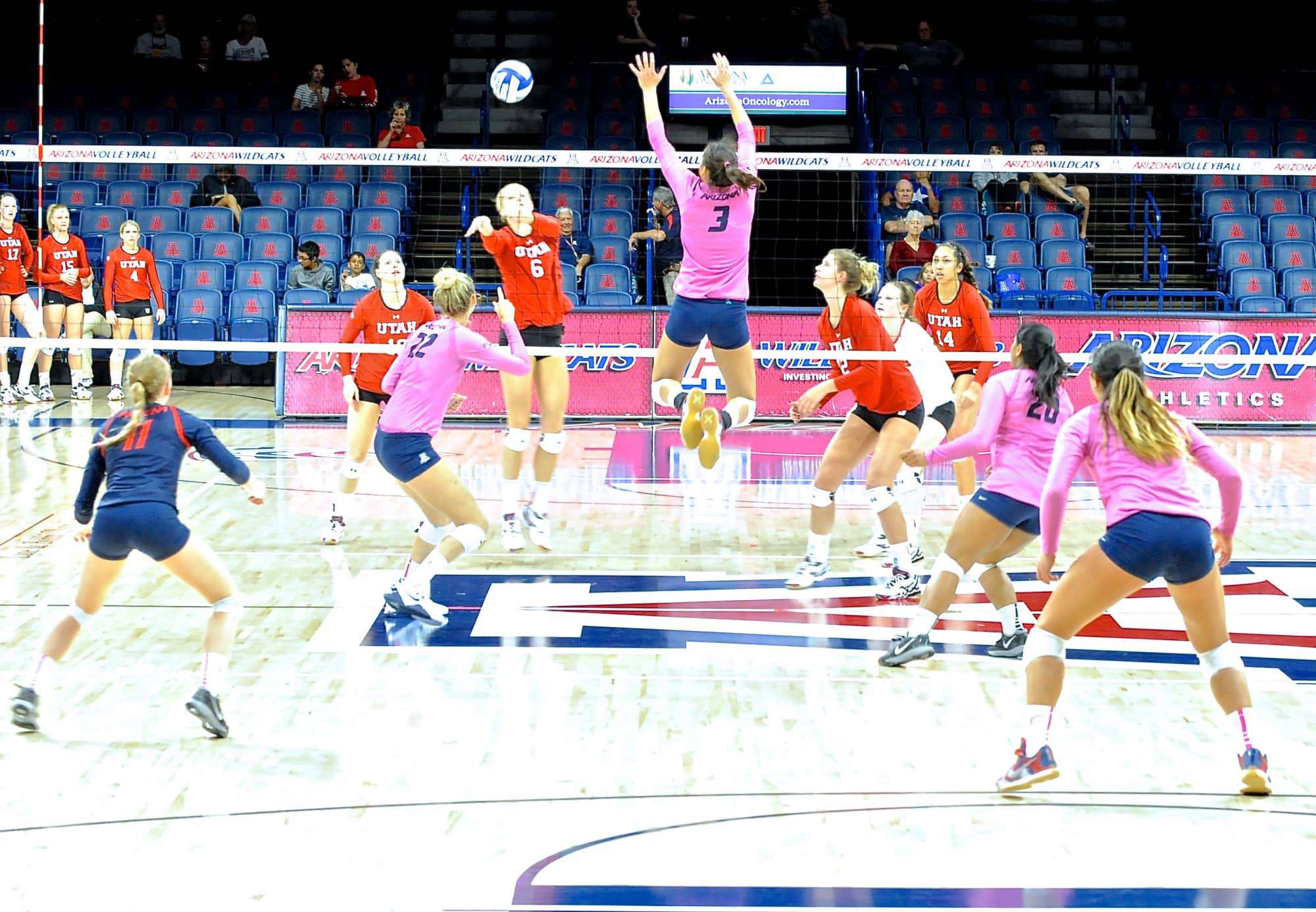 Utah vs. UA – Volleyball
