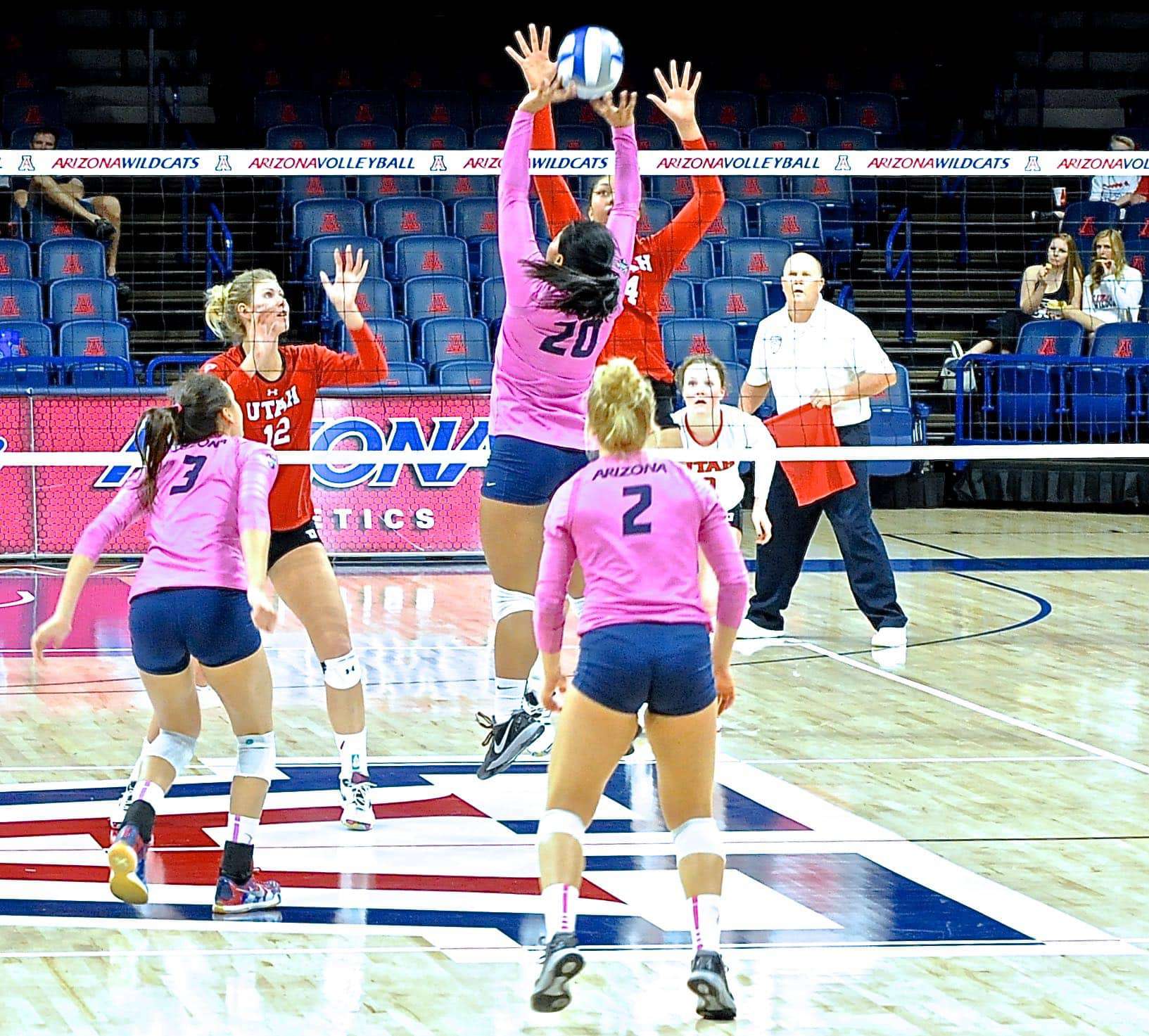 Utah vs. UA – Volleyball