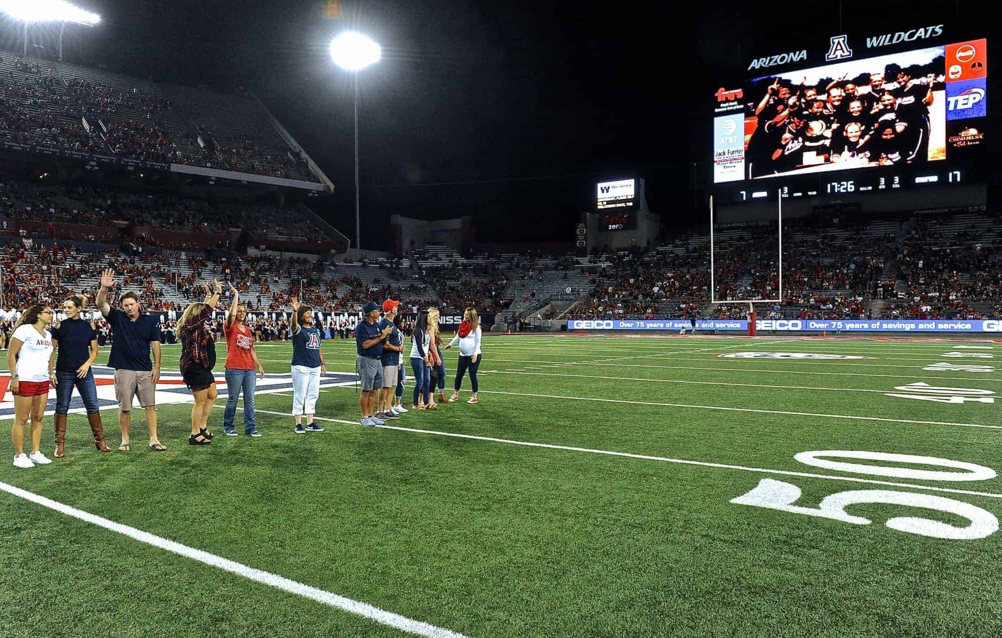 UA v Stanford Half-Time