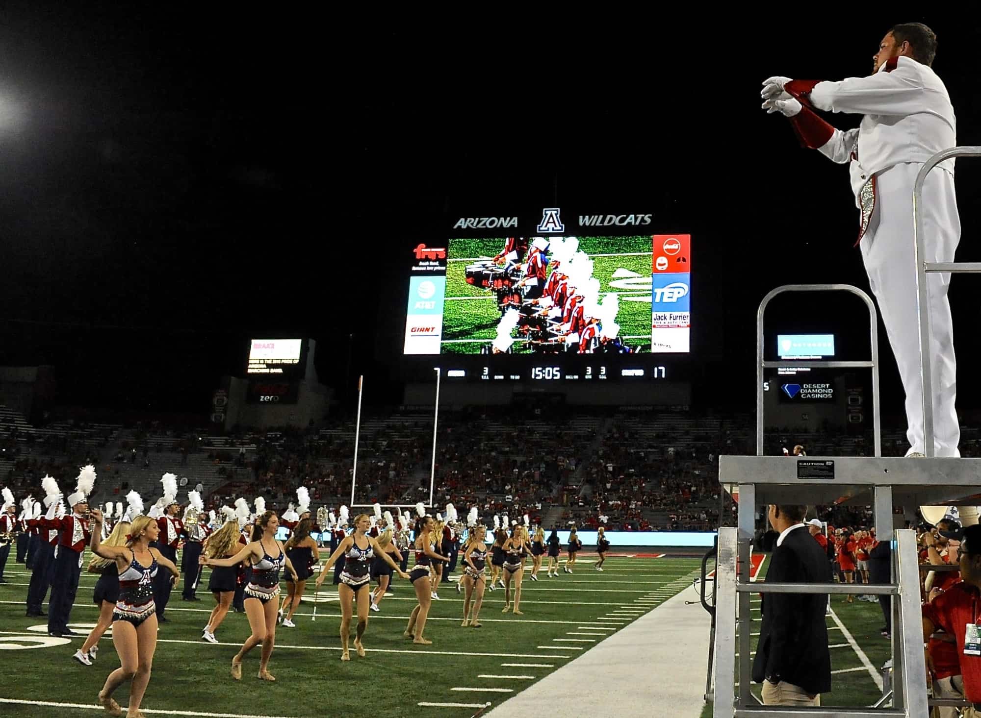 UA v Stanford Half-Time
