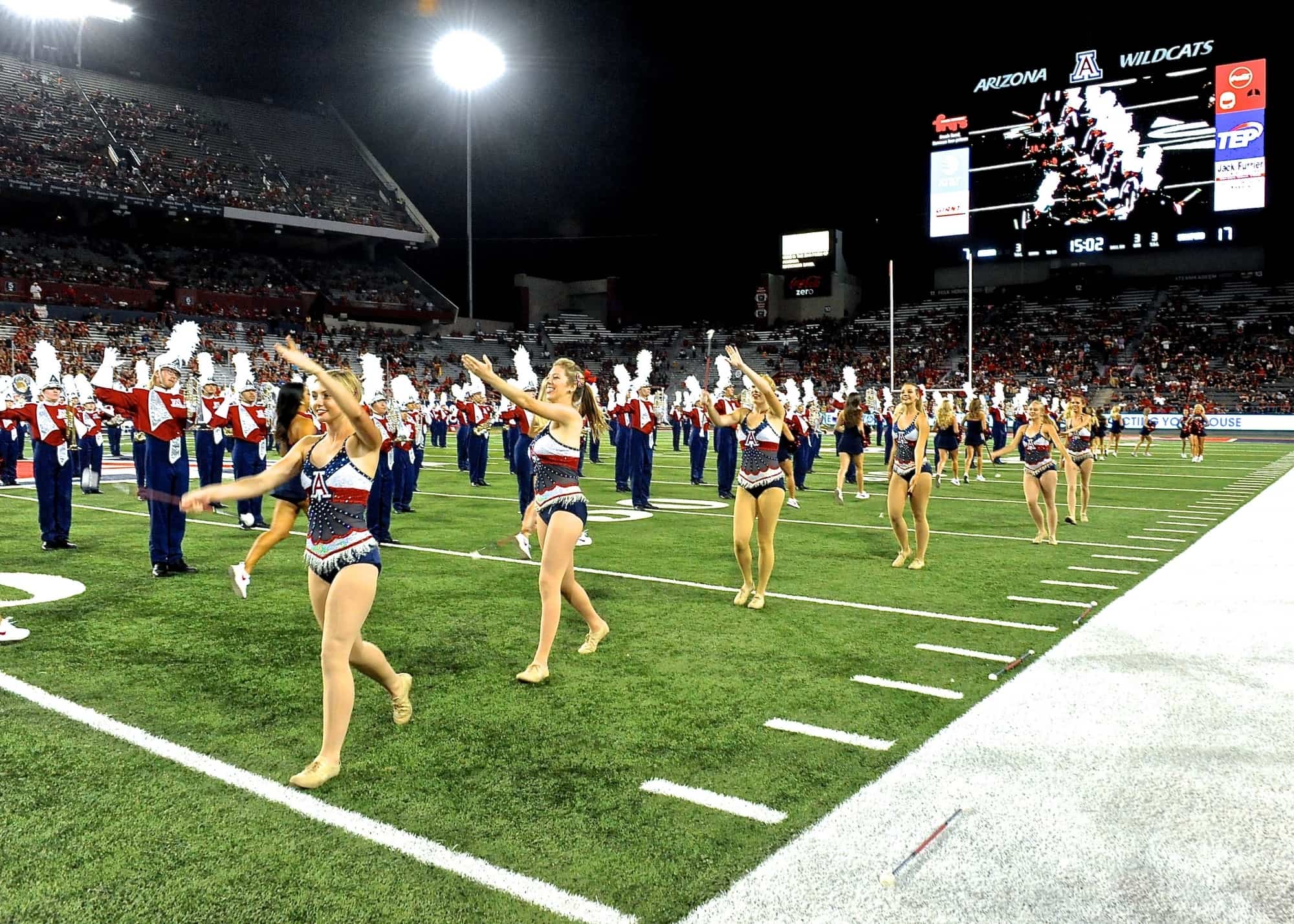 UA v Stanford Half-Time