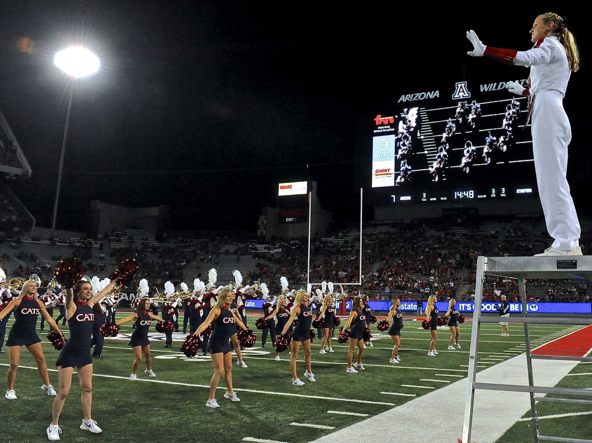 UA v Stanford Half-Time