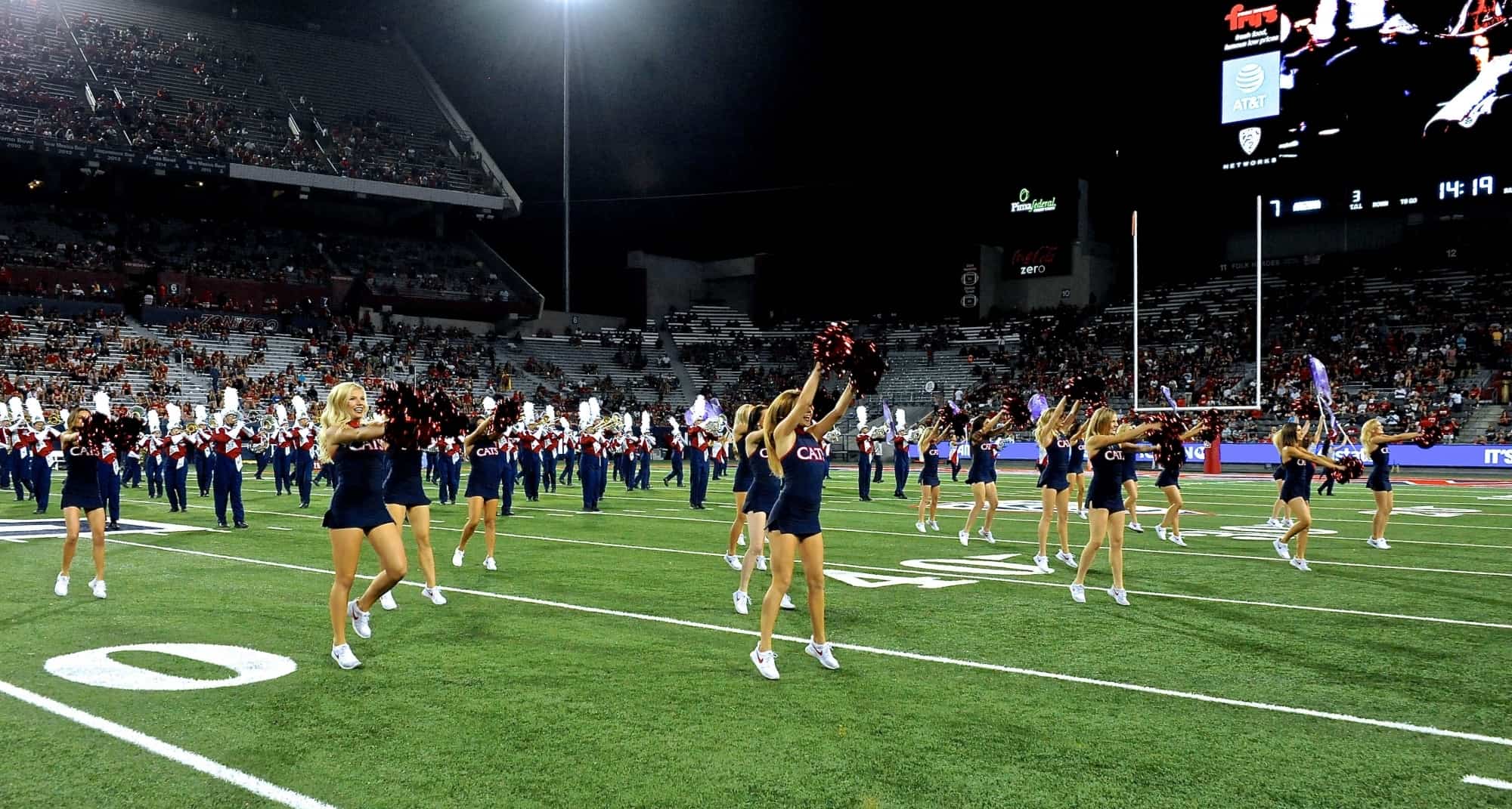 UA v Stanford Half-Time