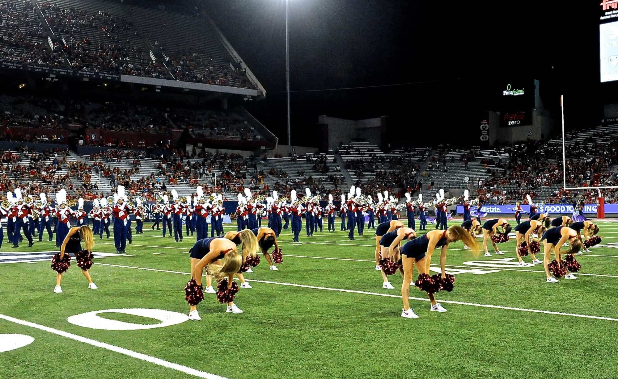 UA v Stanford Half-Time