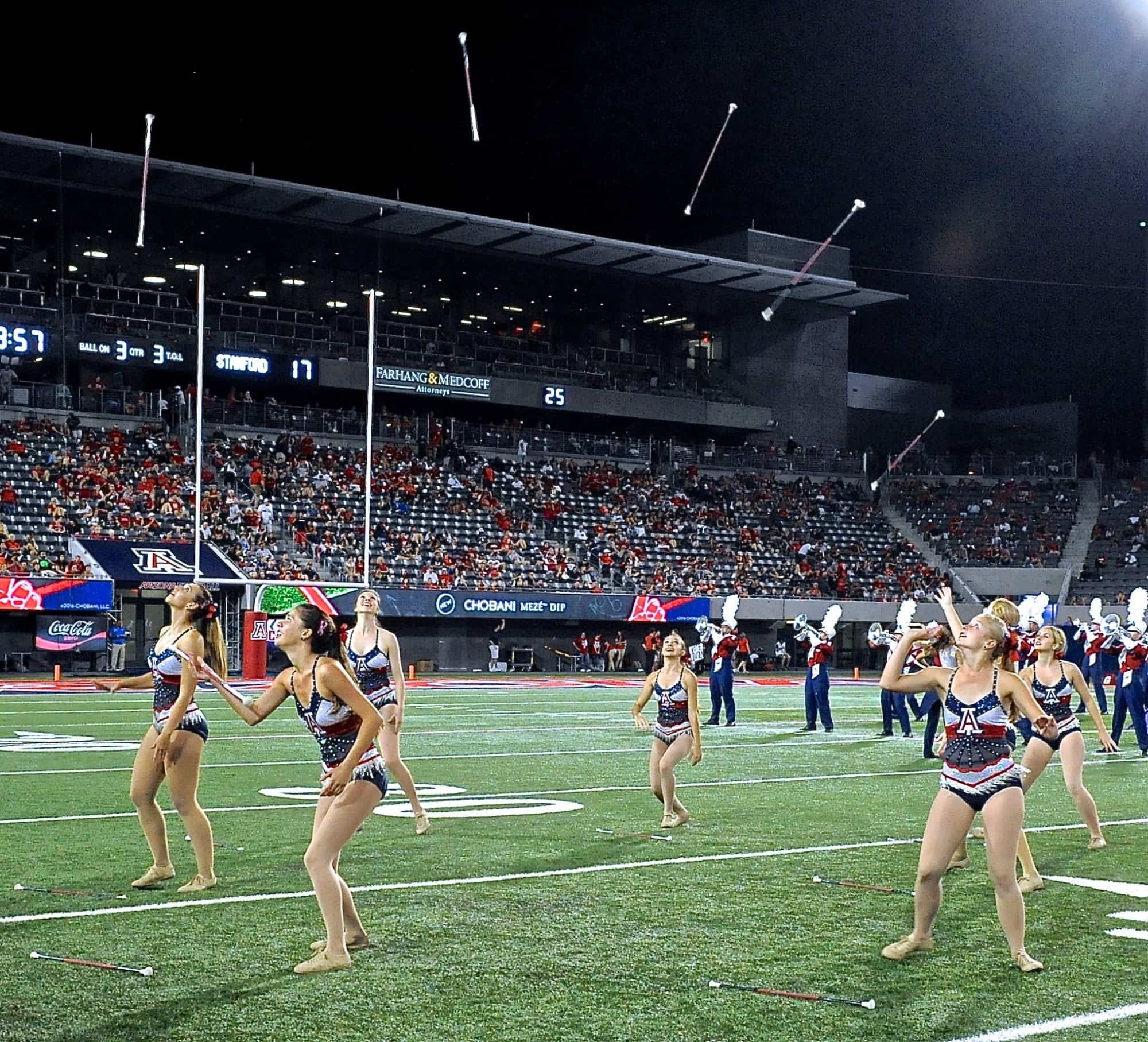 UA v Stanford Half-Time