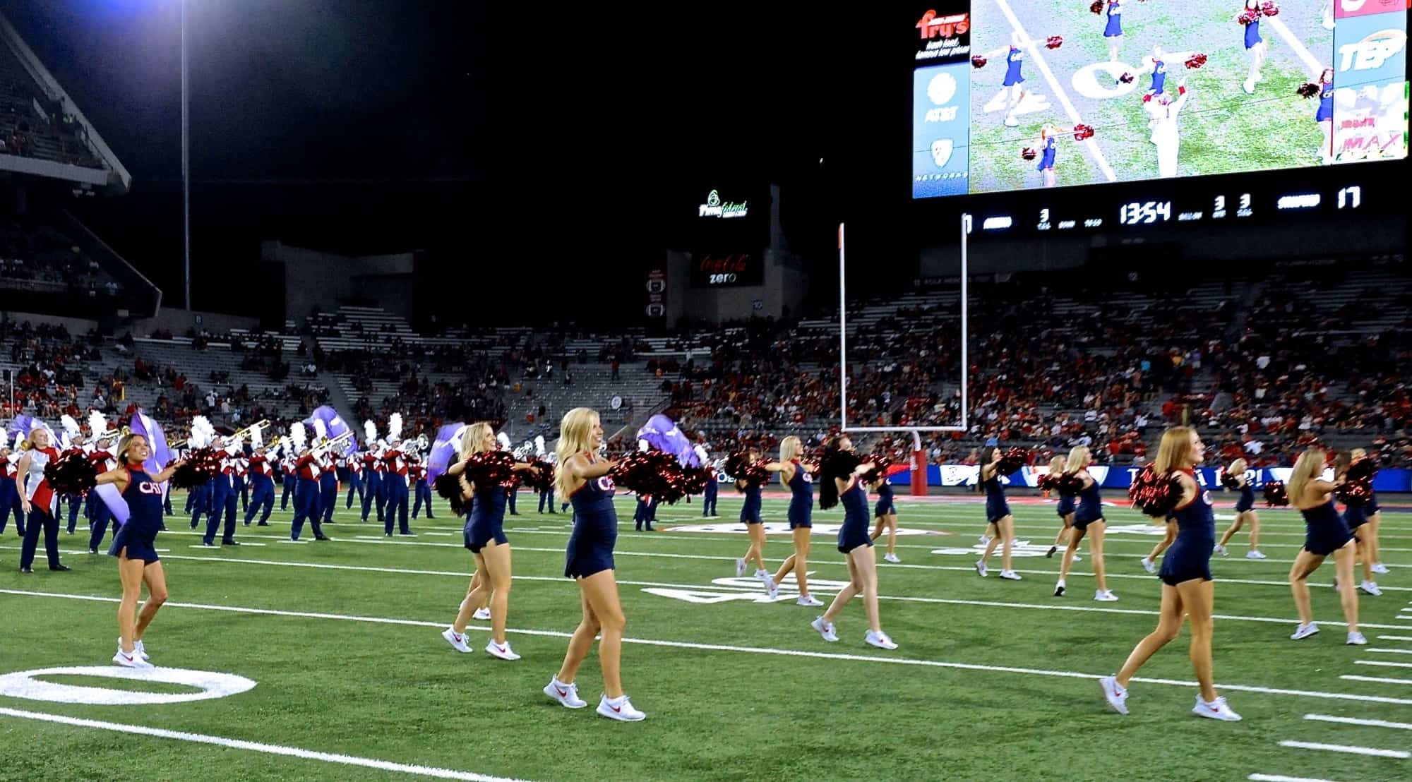 UA v Stanford Half-Time