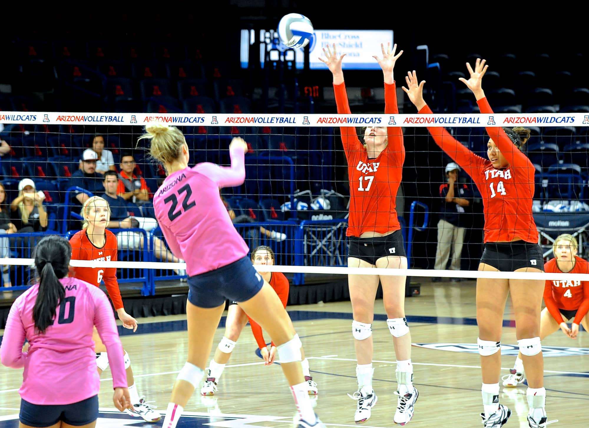 Utah vs. UA – Volleyball