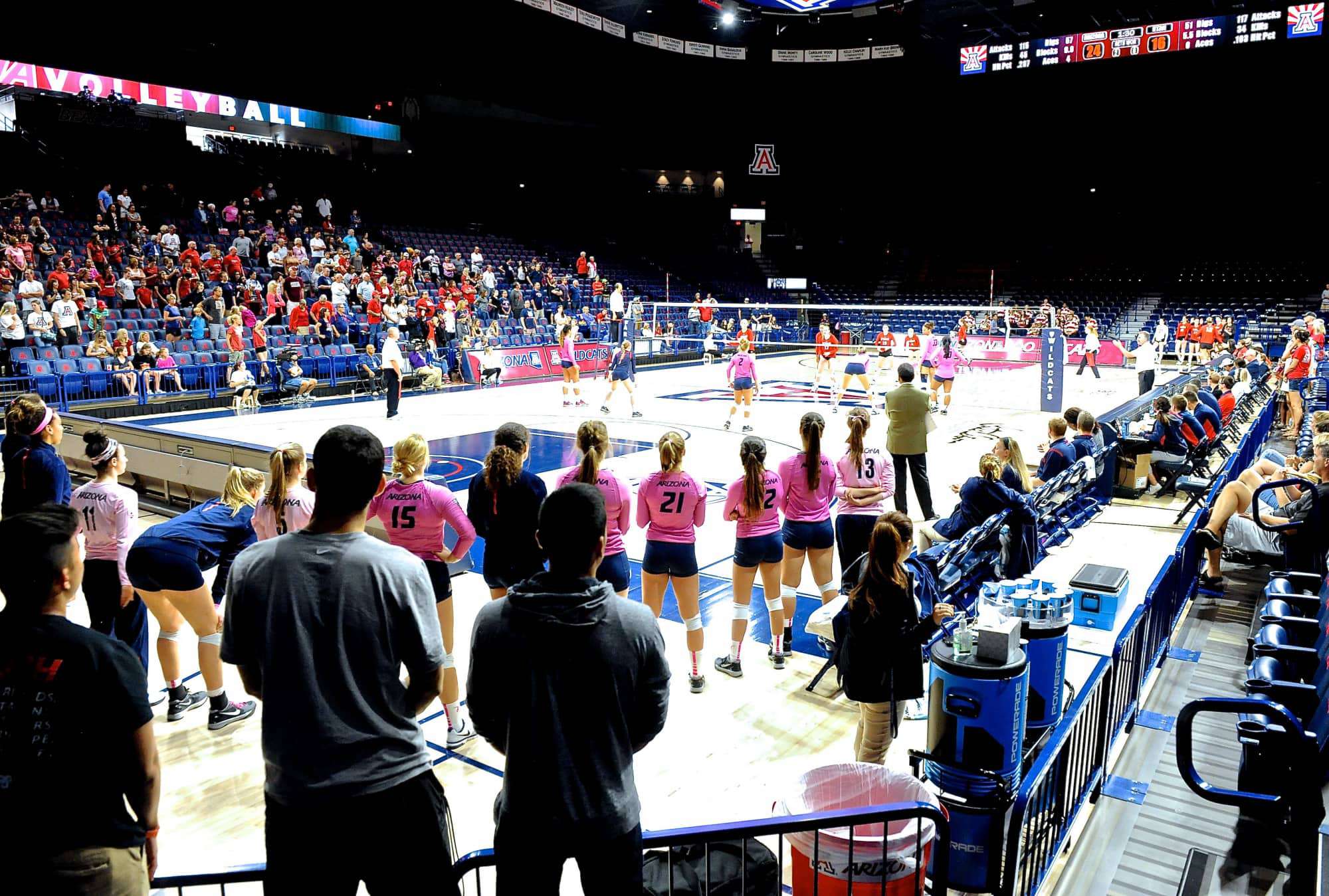 Utah vs. UA – Volleyball