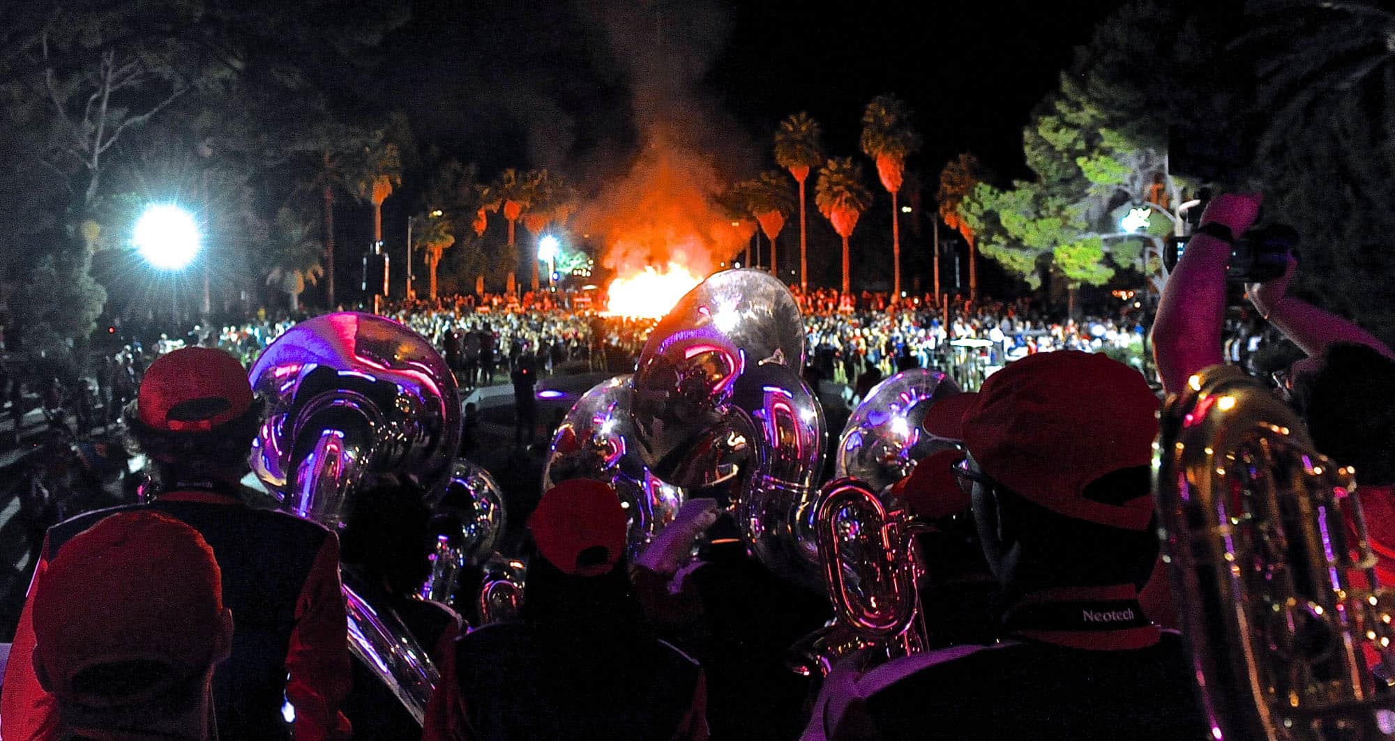 Pep Rally and Bonfire