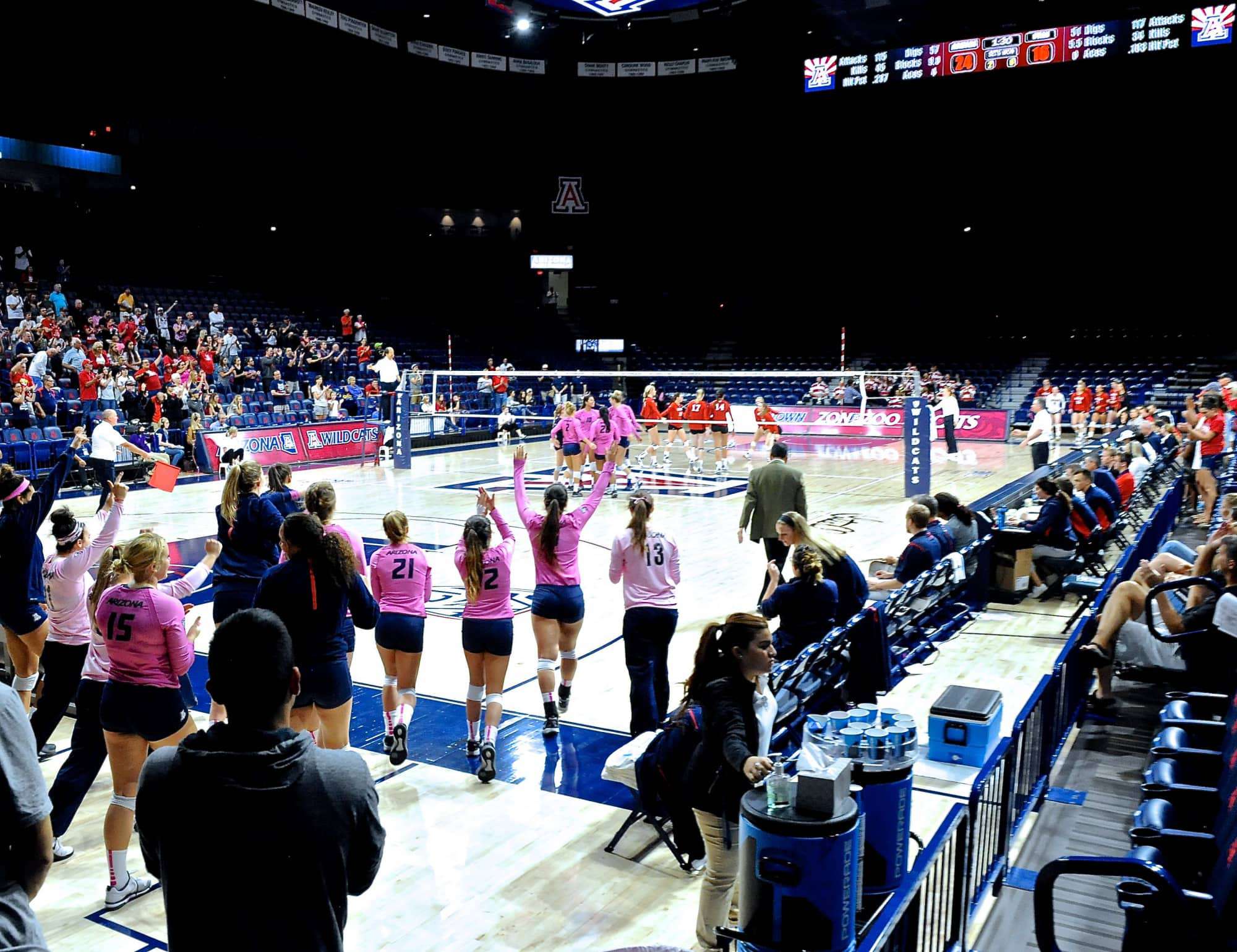 Utah vs. UA – Volleyball