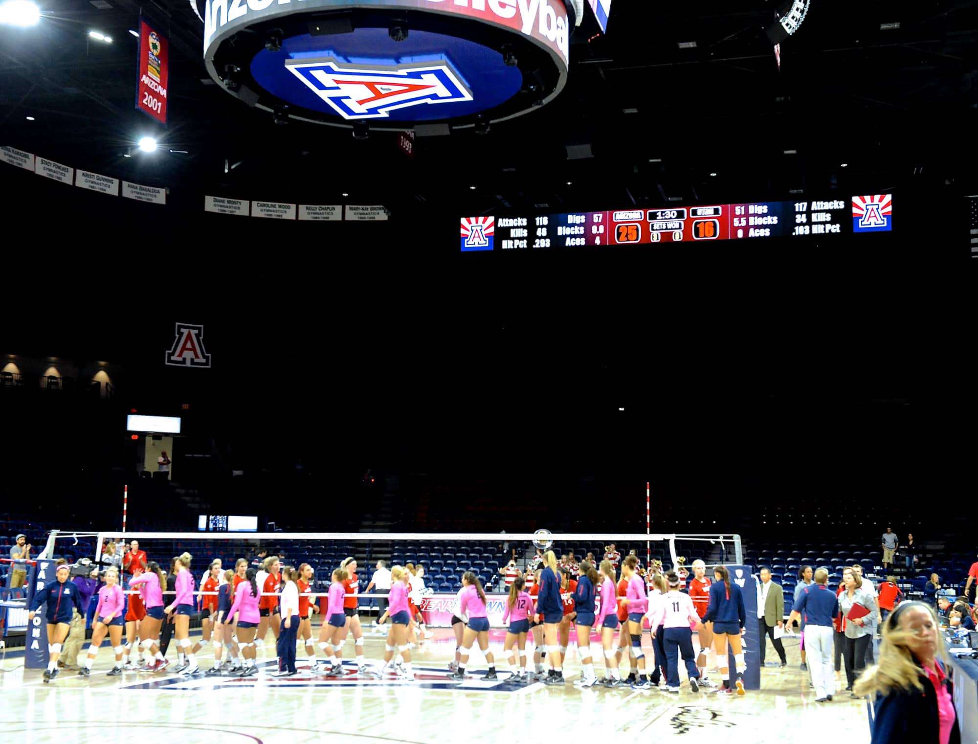 Utah vs. UA – Volleyball
