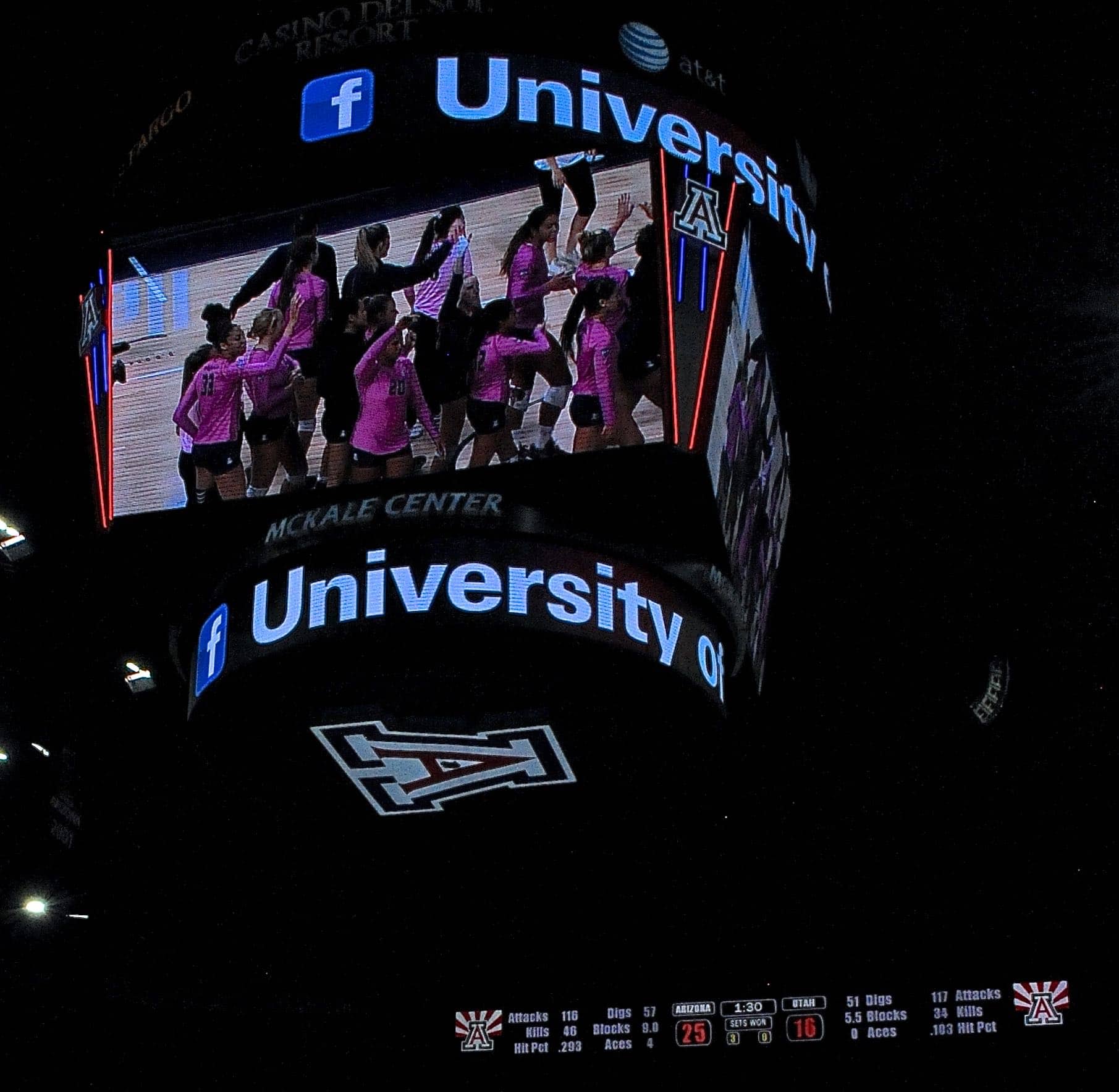 Utah vs. UA – Volleyball
