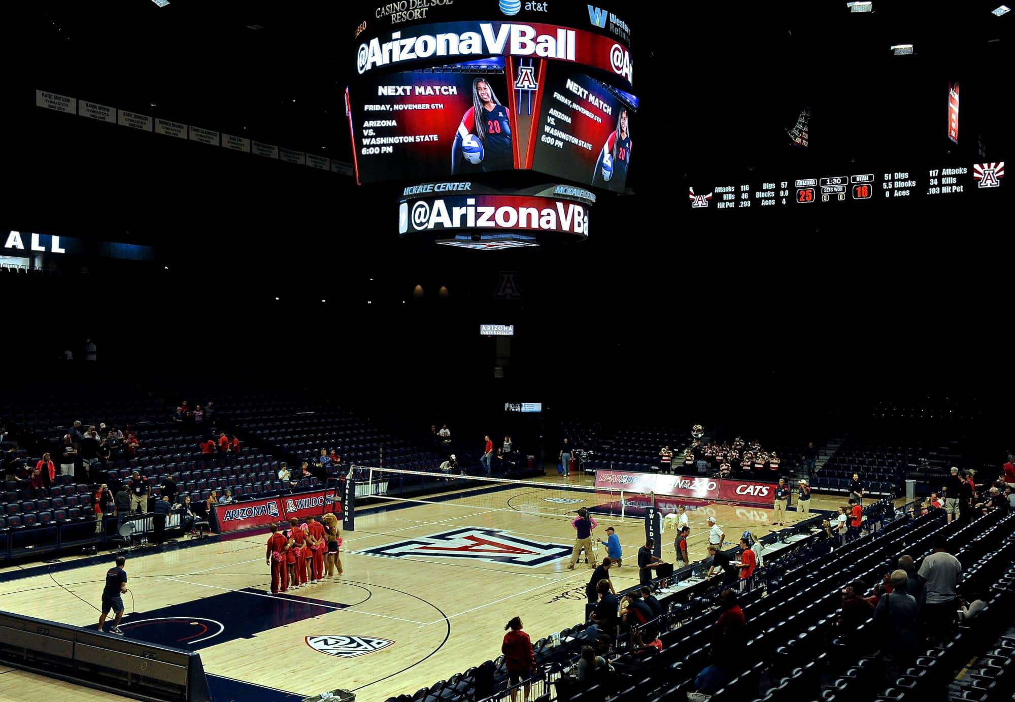 Utah vs. UA – Volleyball
