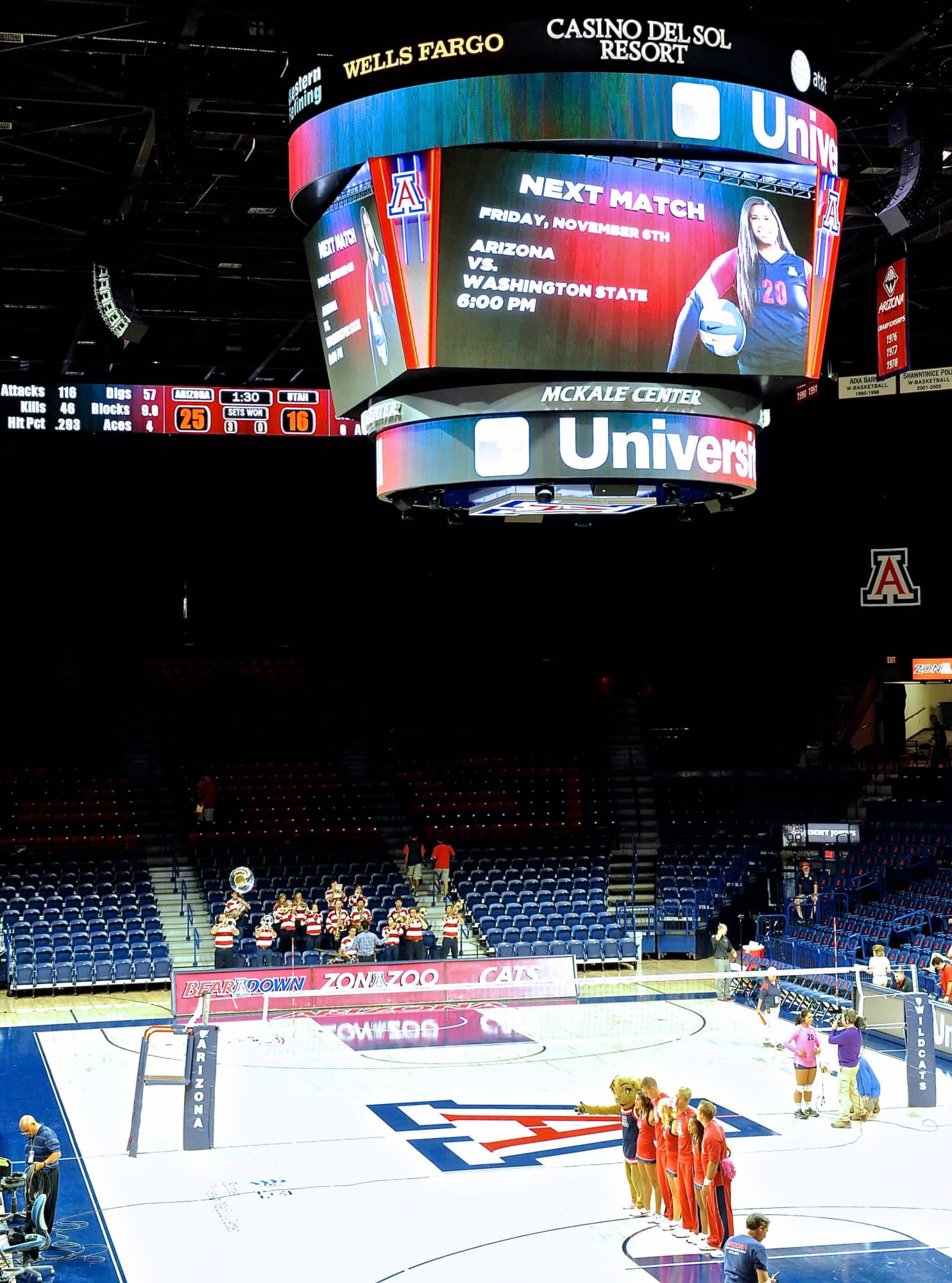Utah vs. UA – Volleyball