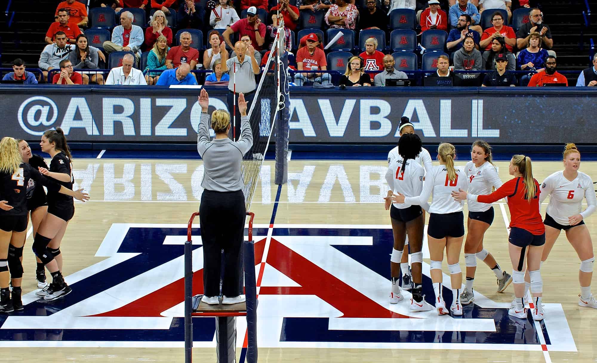 Arizona vs Oregon State Women’s Volleyball