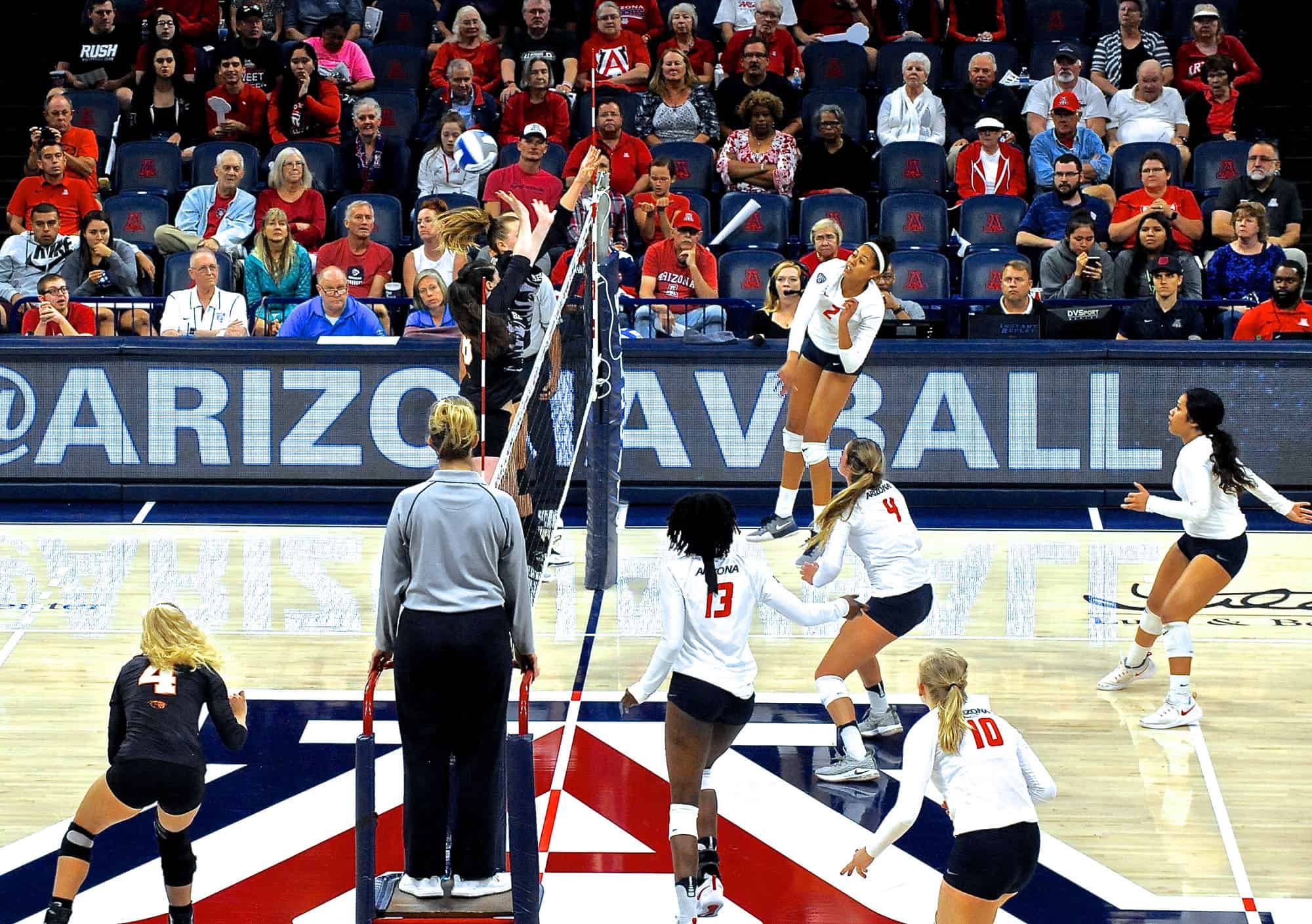 Arizona vs Oregon State Women’s Volleyball