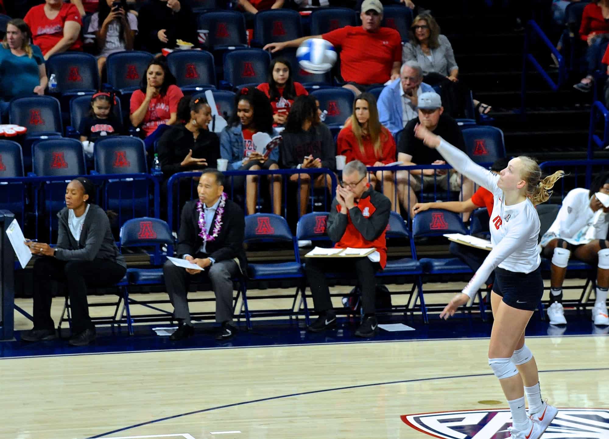 Arizona vs Oregon State Women’s Volleyball