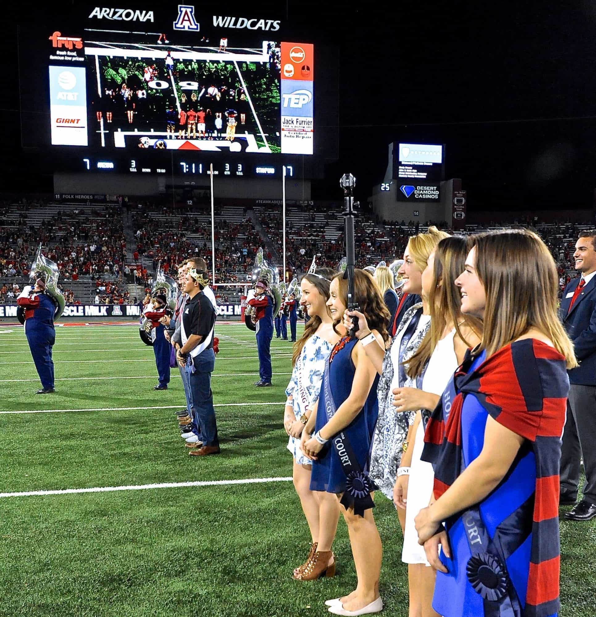 UA v Stanford Half-Time