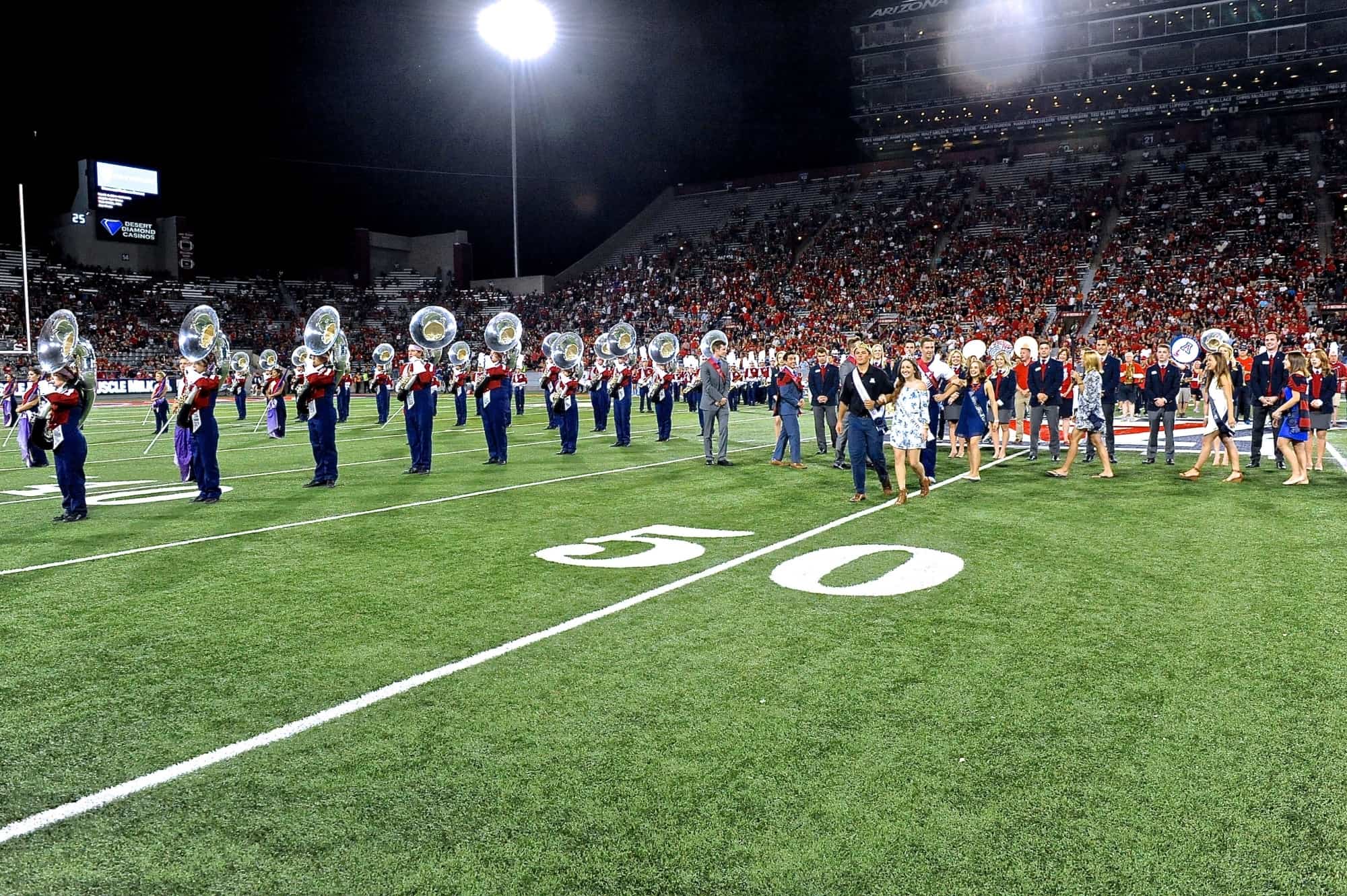 UA v Stanford Half-Time