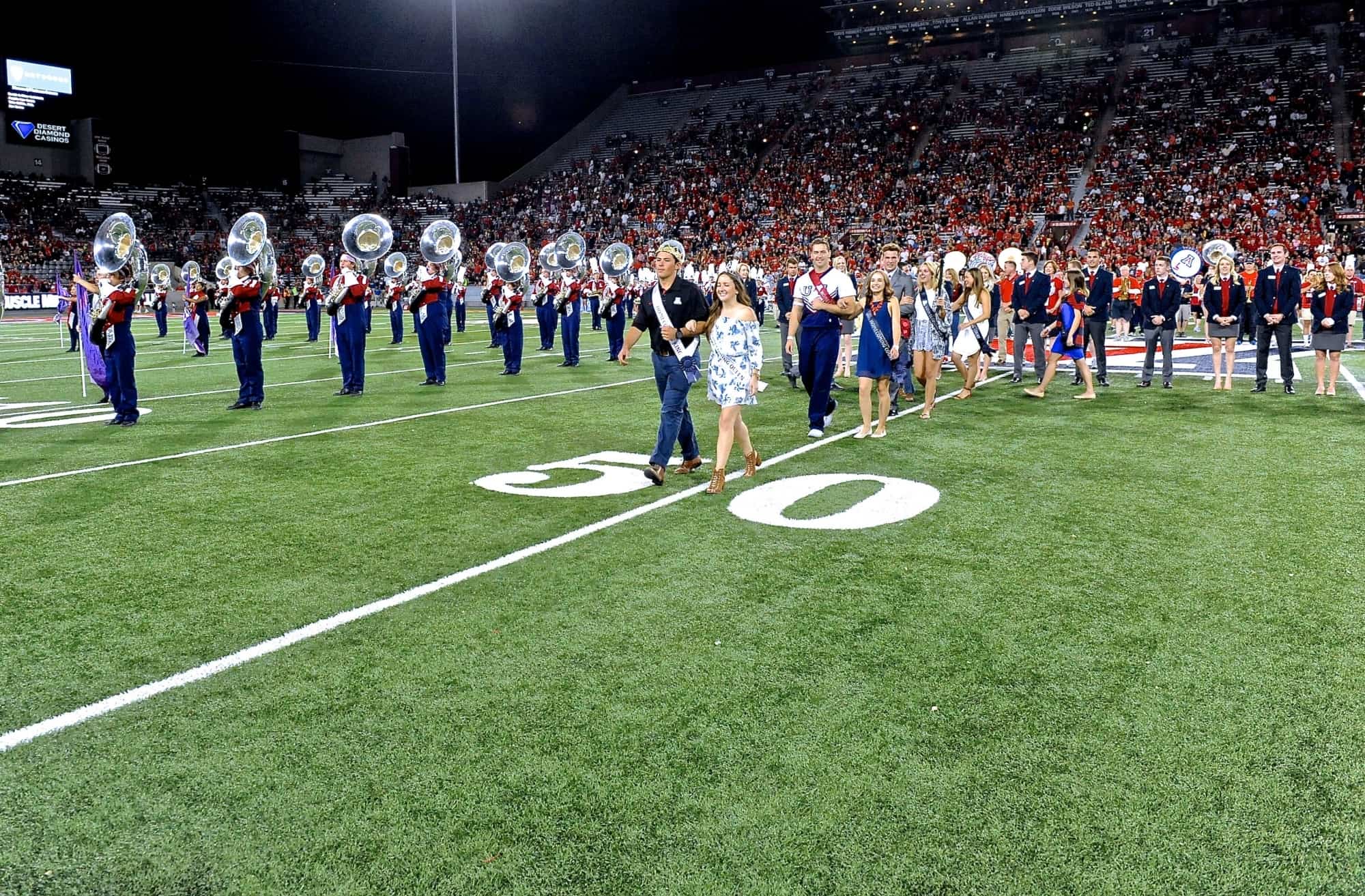 UA v Stanford Half-Time