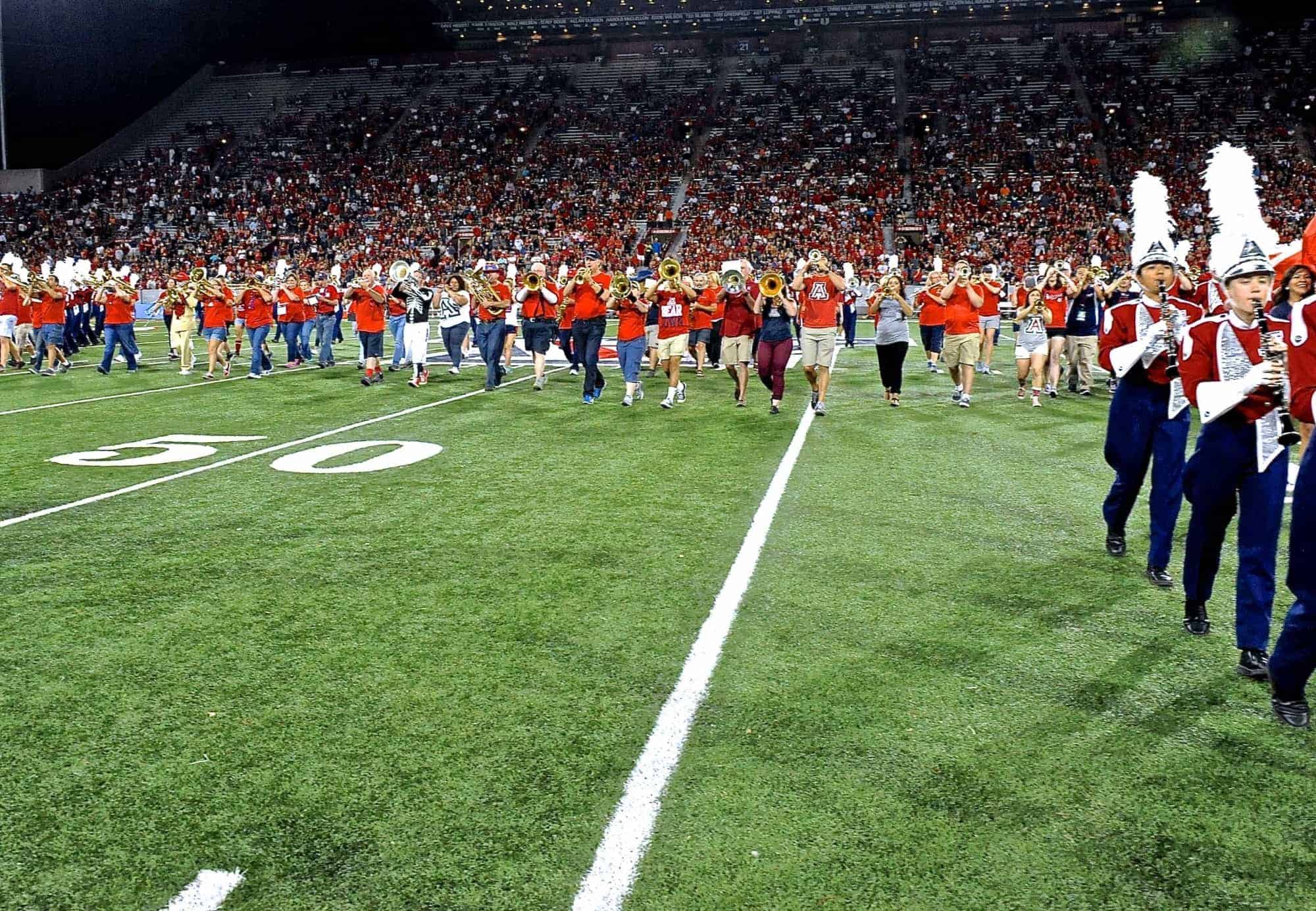 UA v Stanford Half-Time