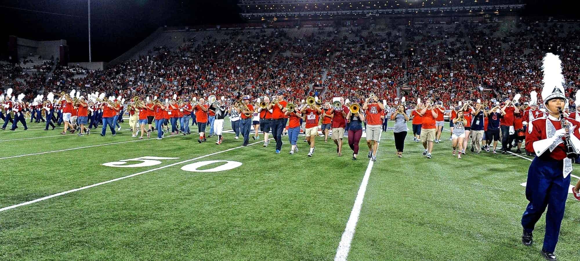 UA v Stanford Half-Time