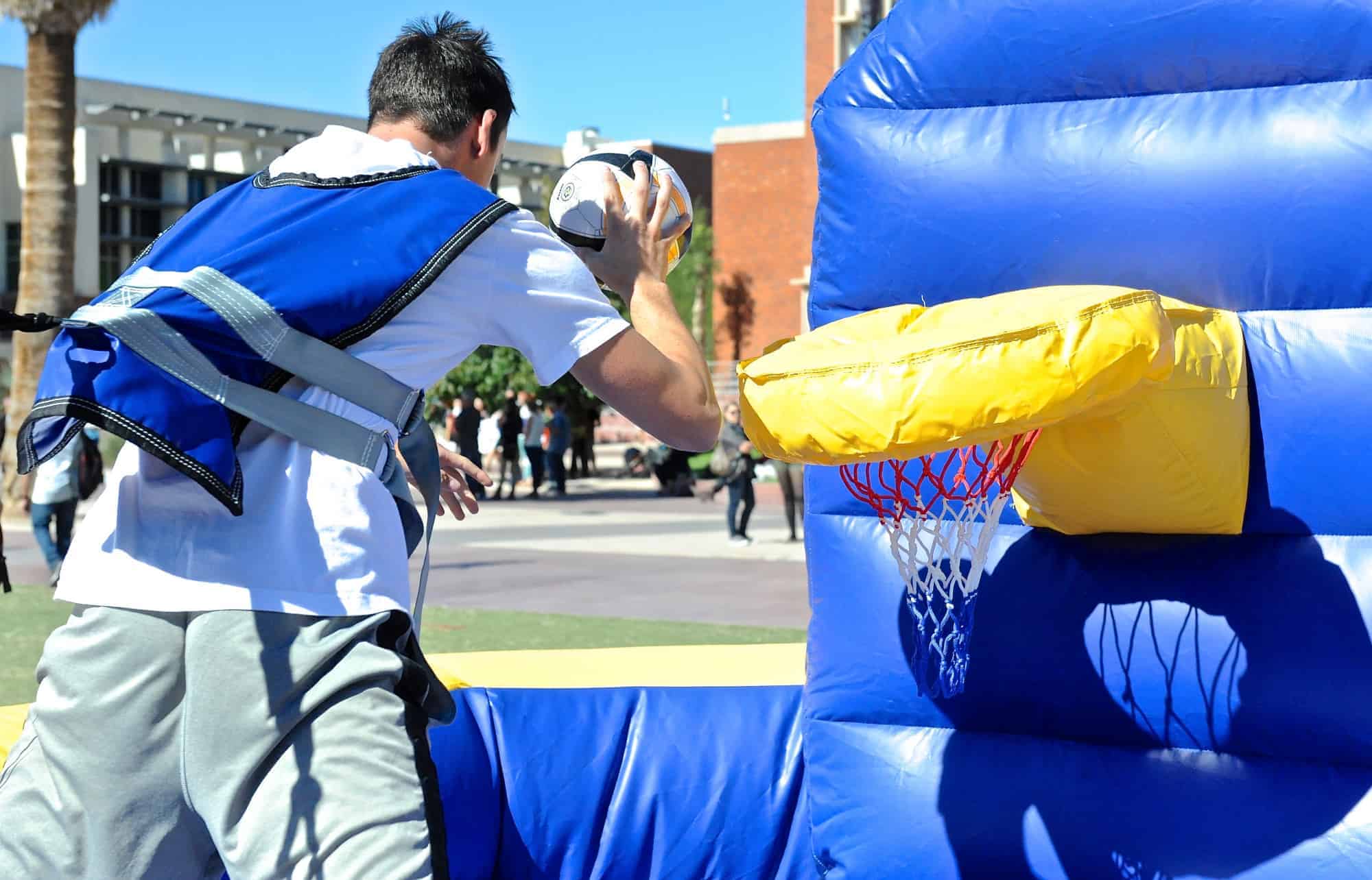 Basketball Shootout on the Mall